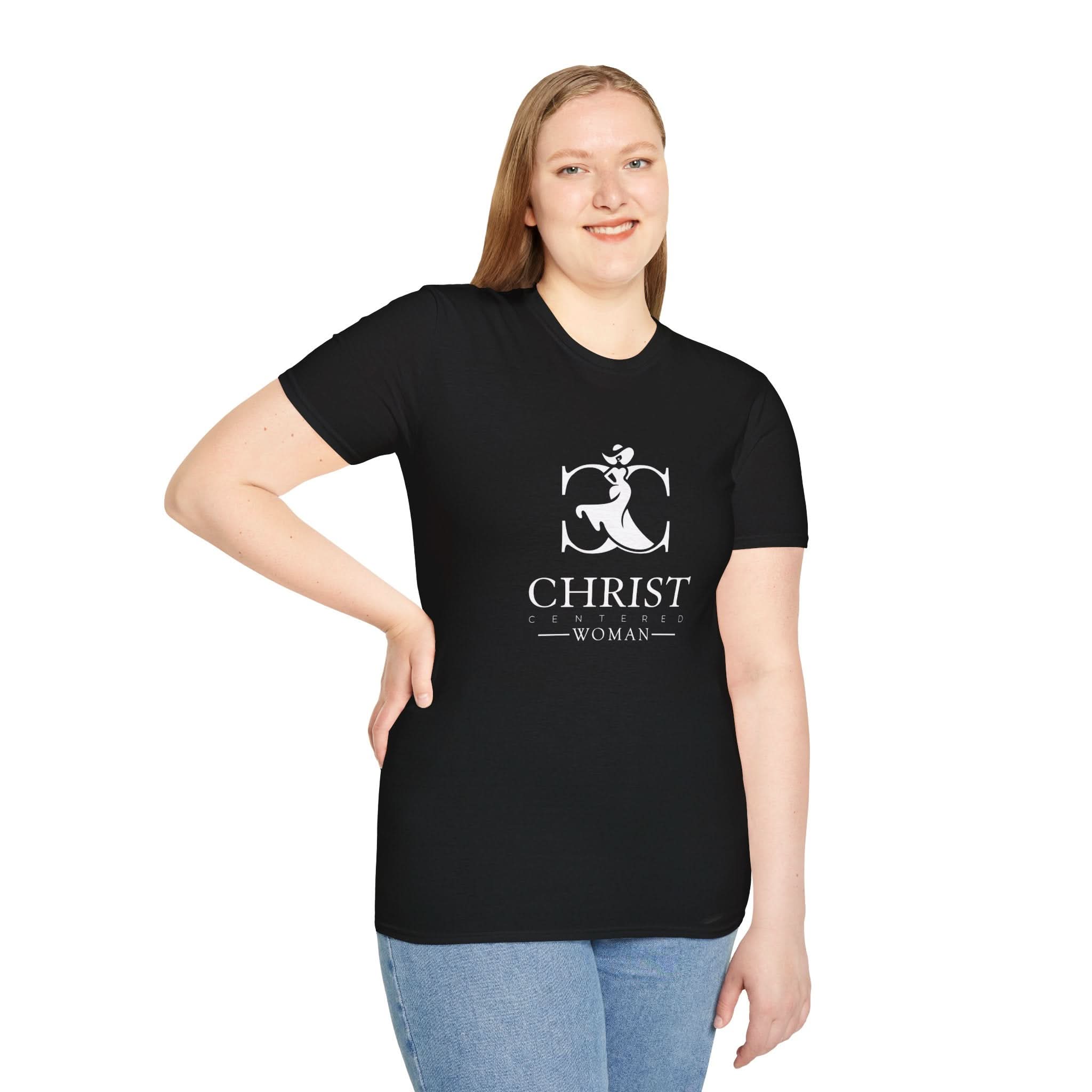 Christ Centered Woman: Unisex Softstyle T-Shirt: She Speaks Wisdom - Christ Centered Ministries