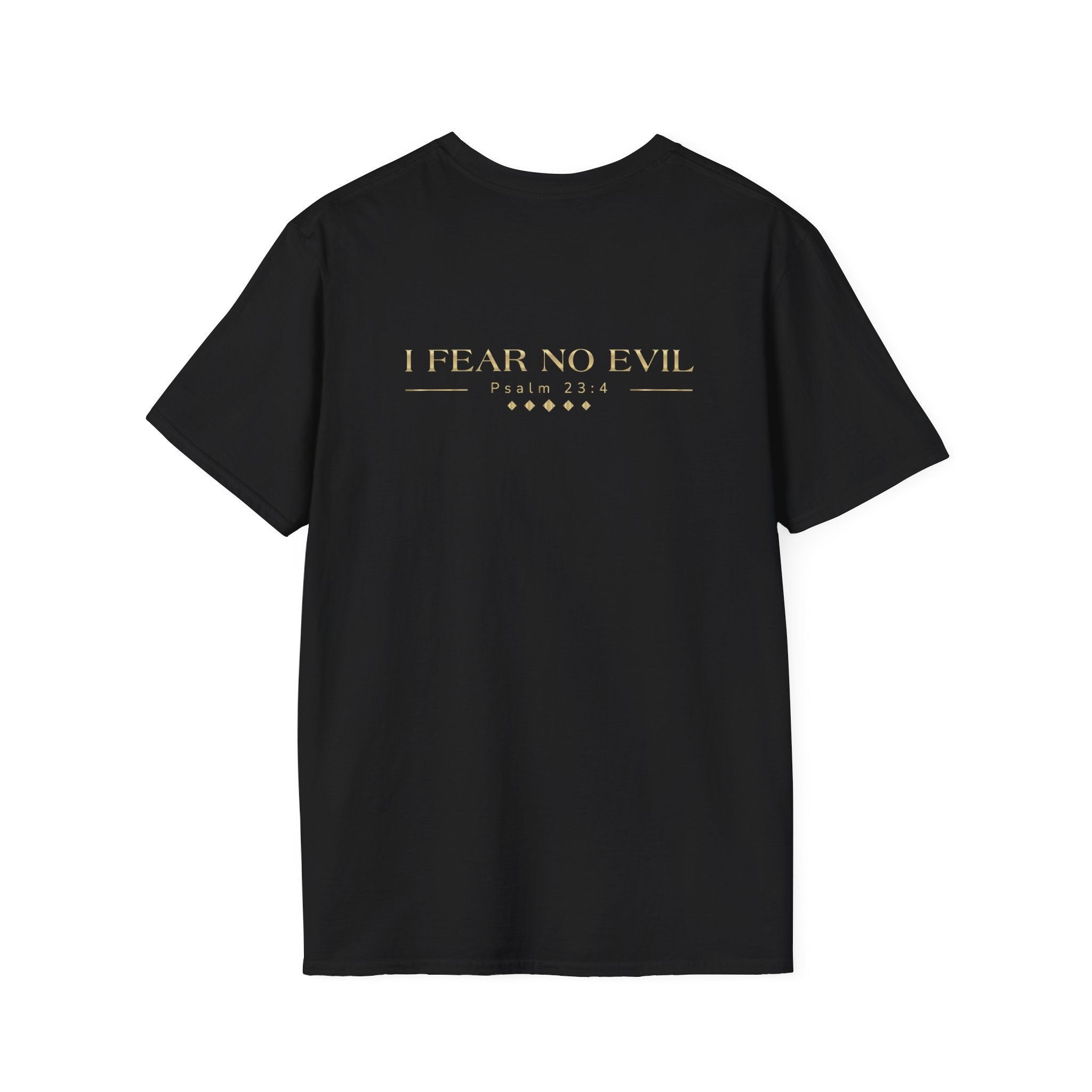 Christ Centered Man: Unisex Softstyle T-Shirt: I FEAR NO EVIL-thumbmail-3