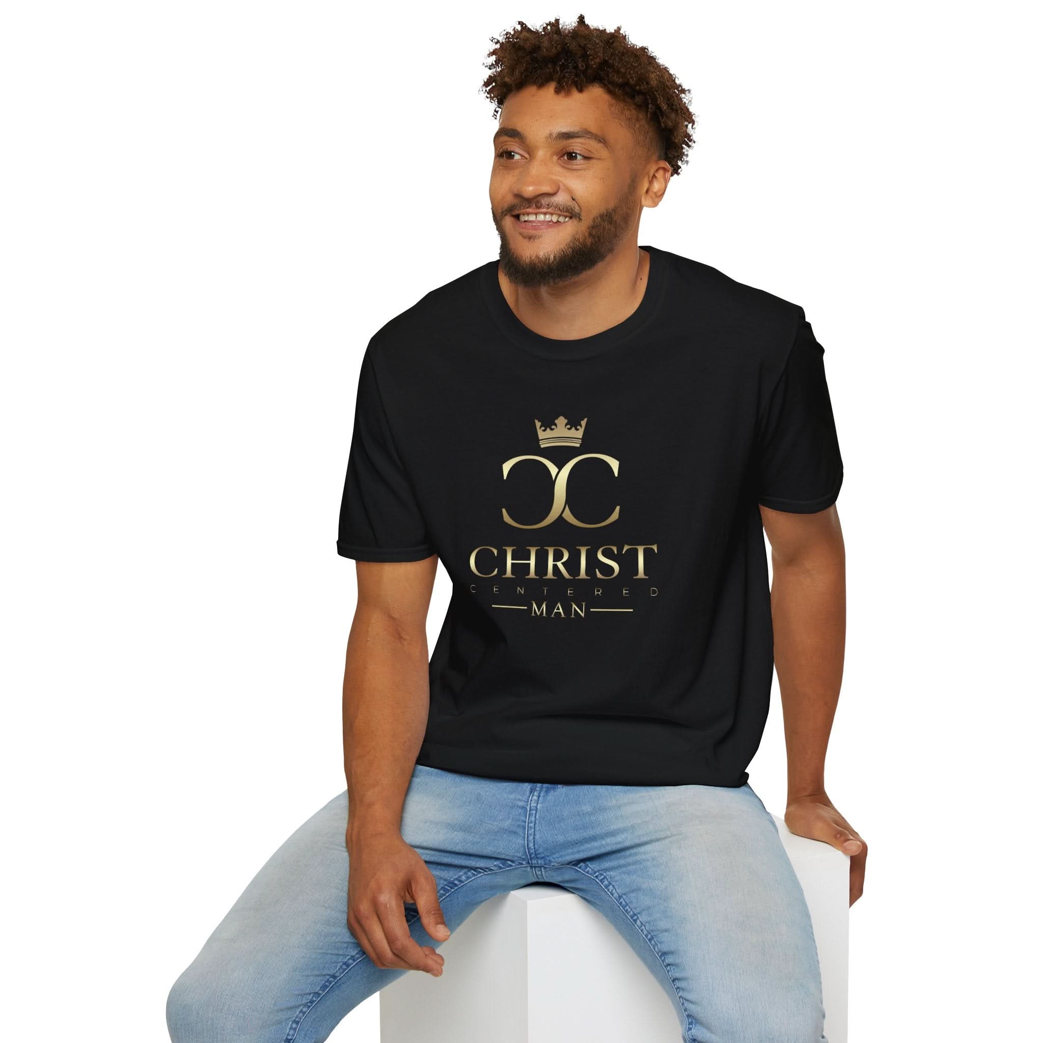 Christ Centered Man: Unisex Softstyle T-Shirt: In God I Trust - Christ Centered Ministries