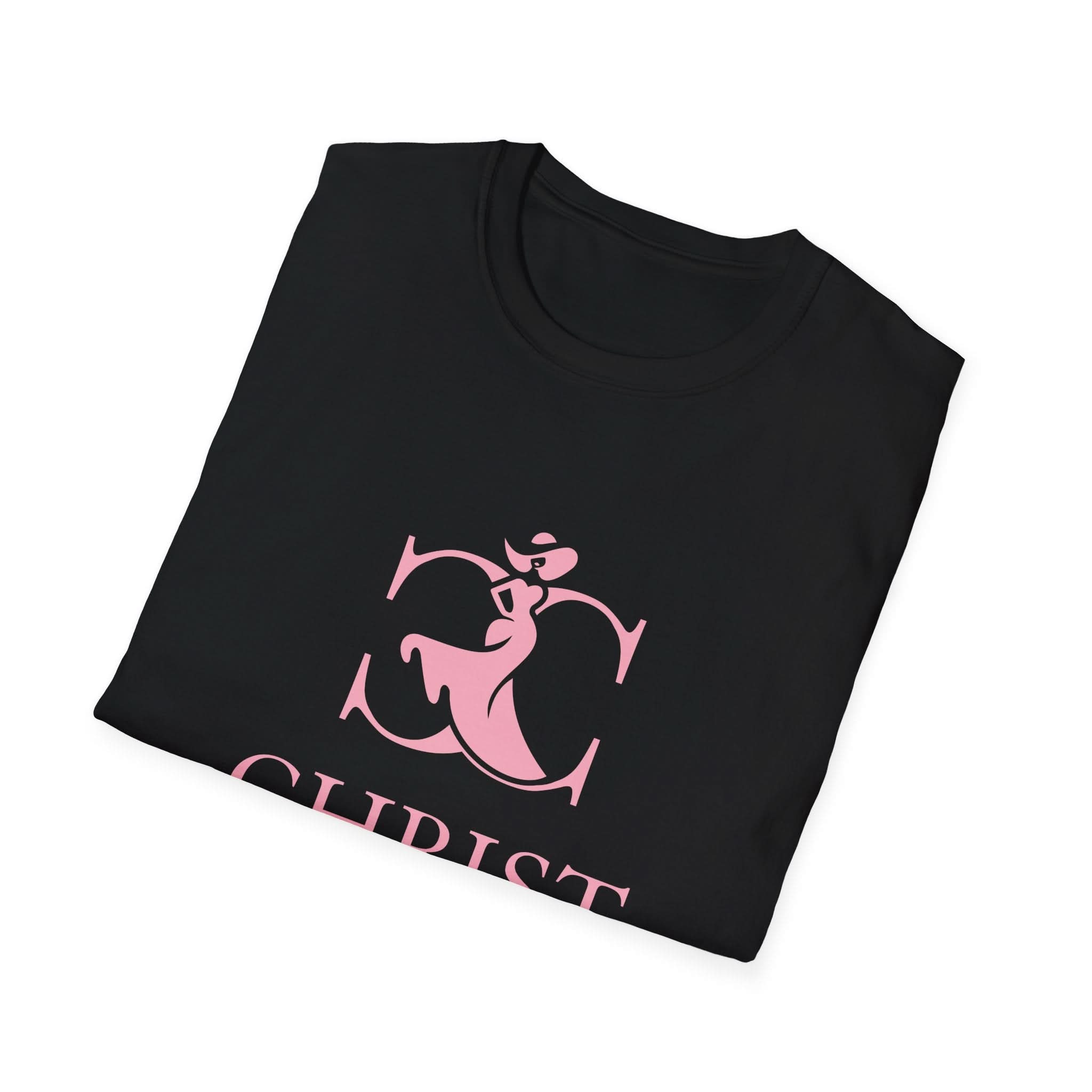 Christ Centered Woman: Unisex Softstyle T-Shirt: God Is Within Her - Christ Centered Ministries