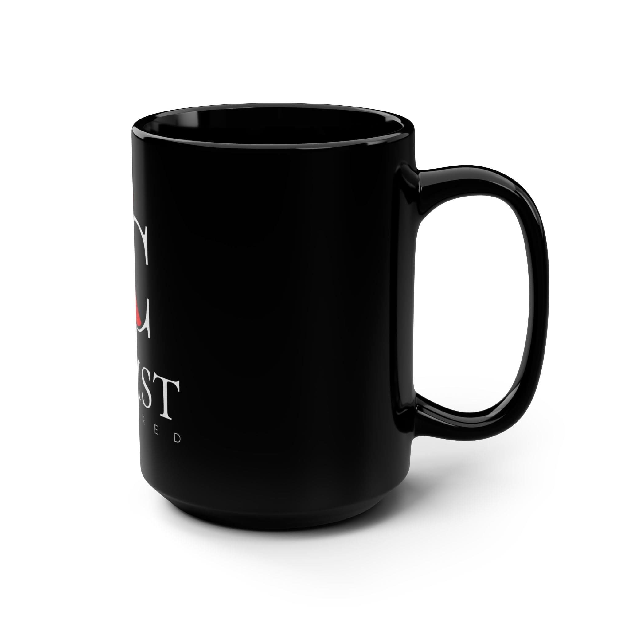 Black Mug, 15oz - Christ Centered Ministries