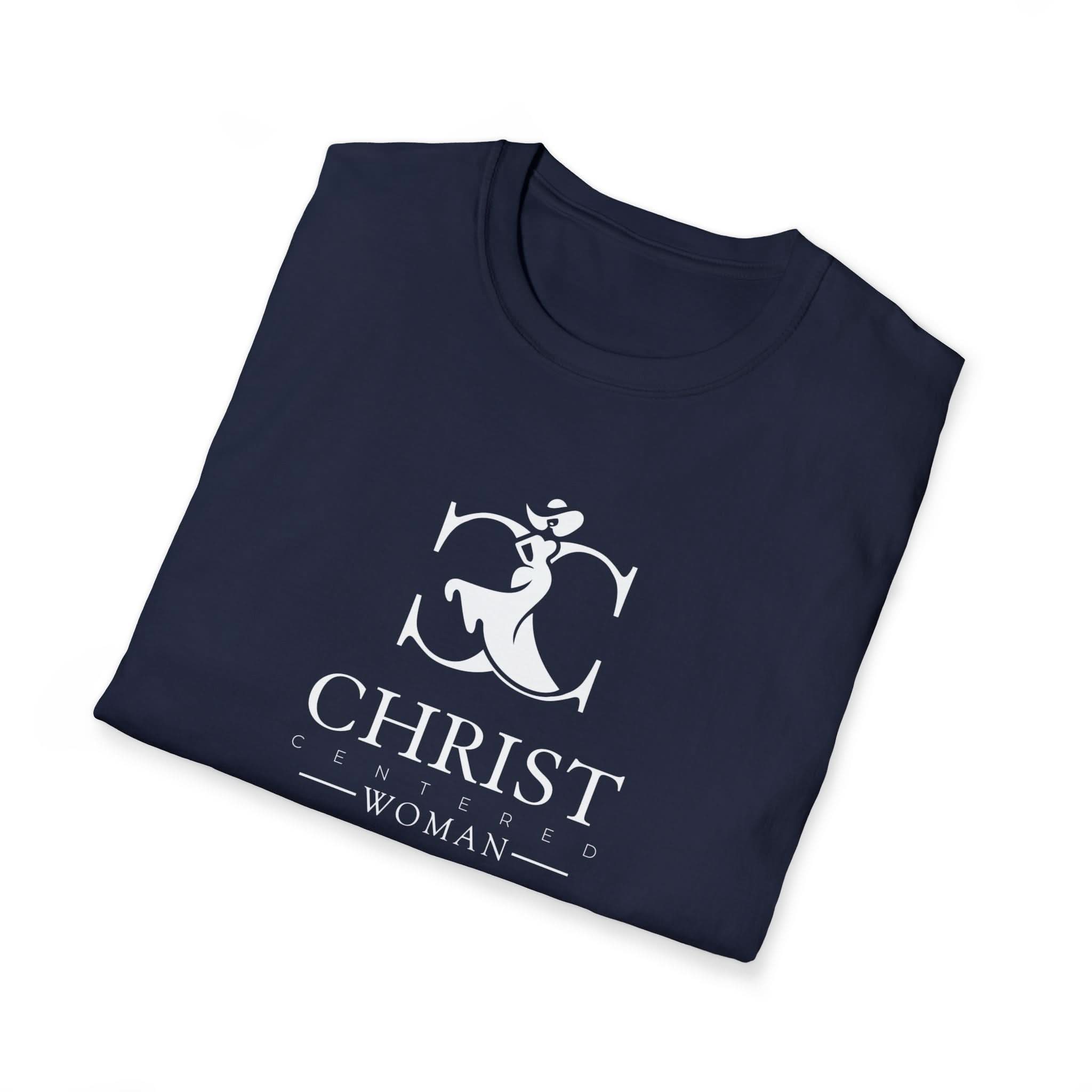 Christ Centered Woman: Unisex Softstyle T-Shirt: She Is Not Afraid - Christ Centered Ministries