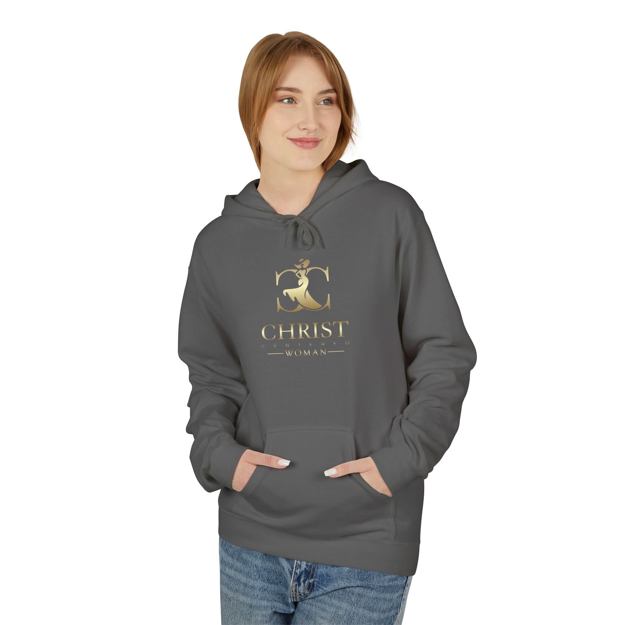 Christ Centered Woman: Unisex Hooded Sweatshirt: She Will Not Fall - Christ Centered Ministries