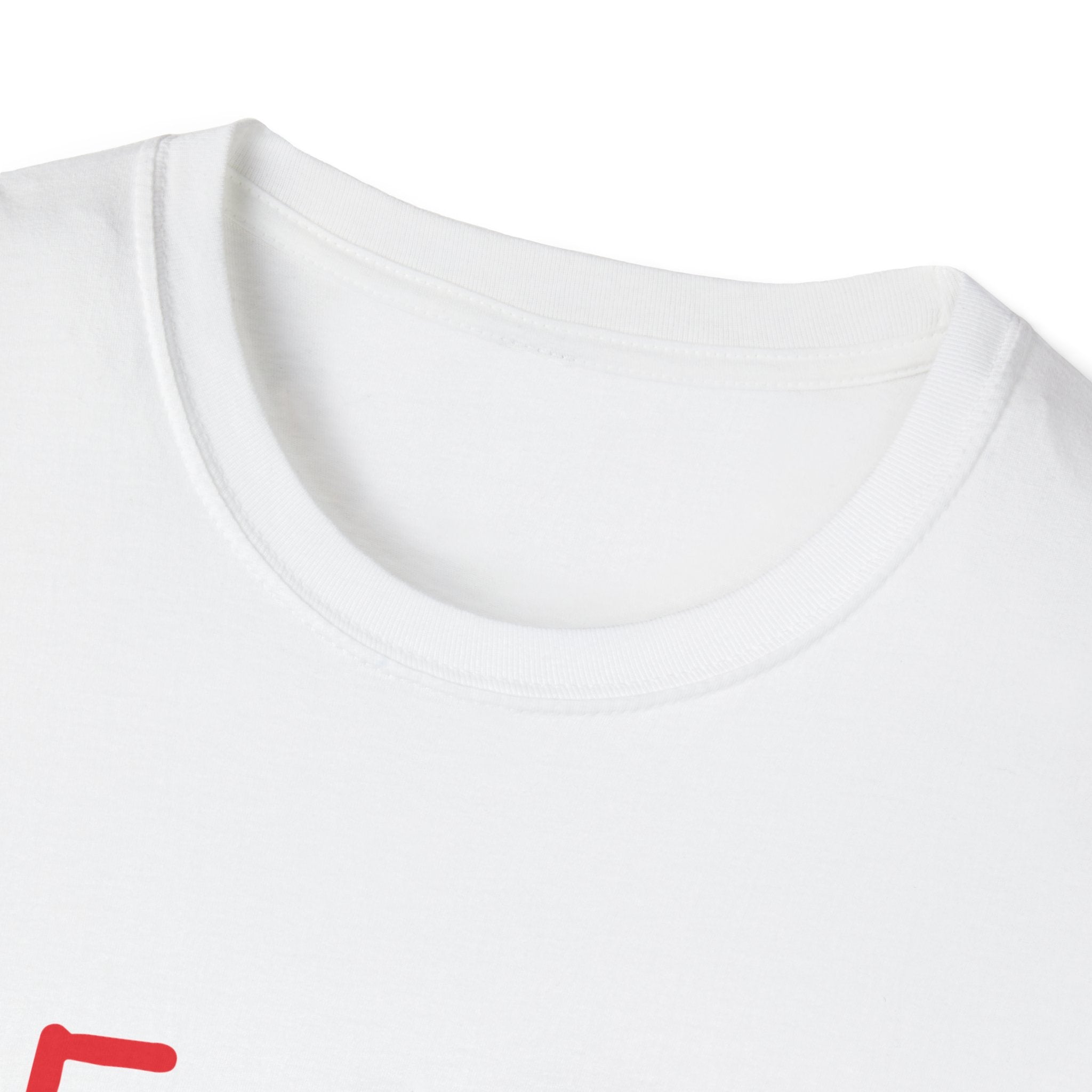 Unisex softstyle Jesus T-shirt by Printify featuring a faith-based graphic and comfortable fit, ideal for casual wear.
