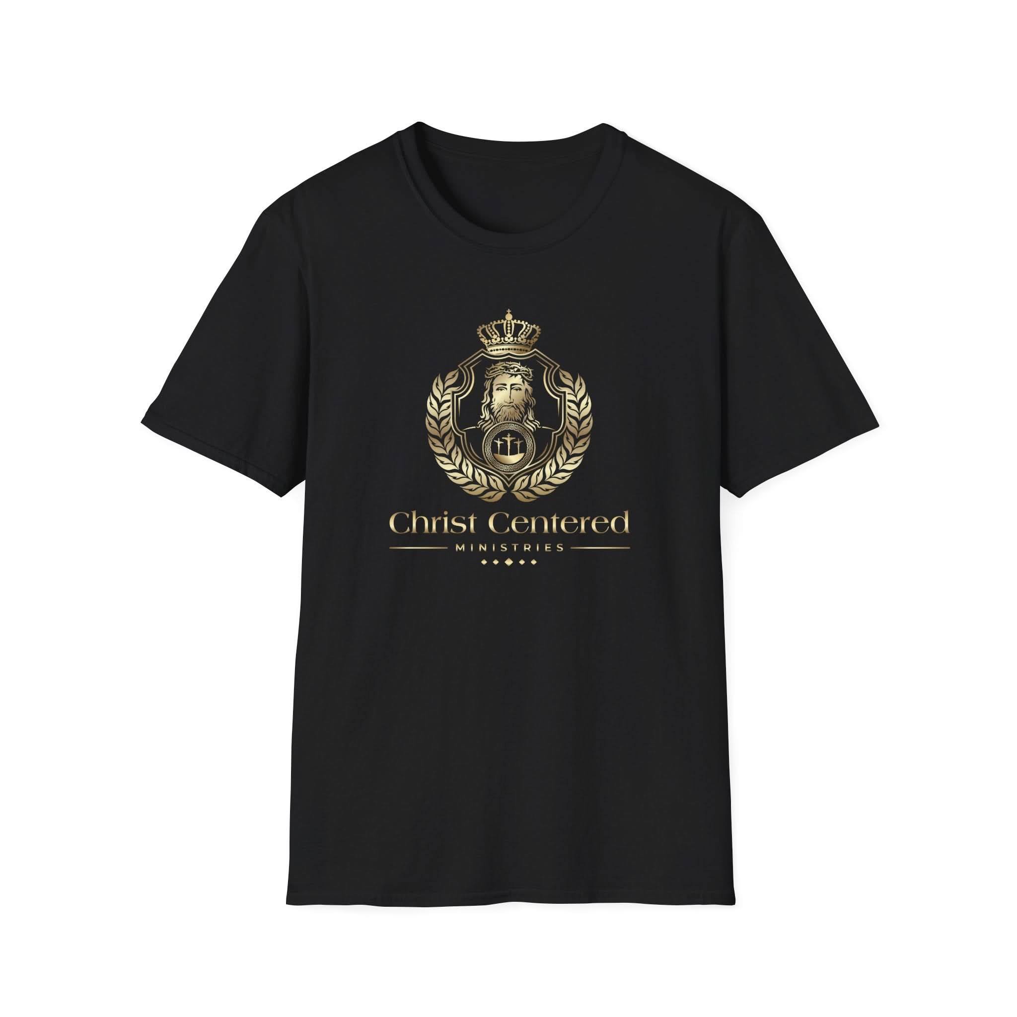 Jesus Crest: Unisex T-Shirt: Christ Lives in Me - Christ Centered Ministries