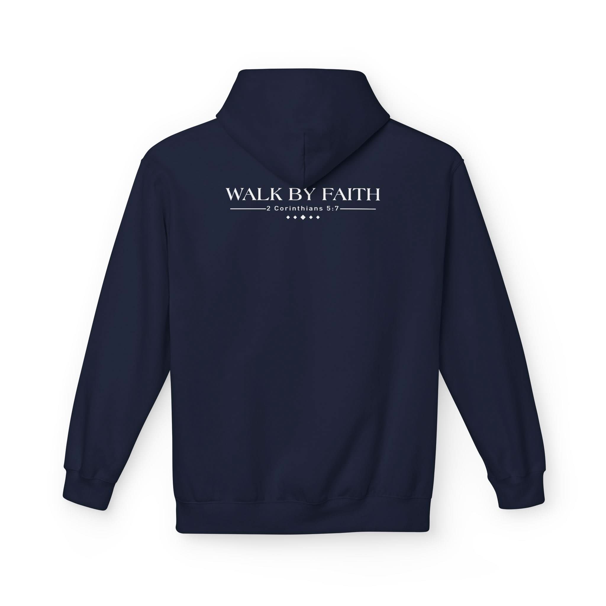 Christ Centered Woman: Unisex Hooded Sweatshirt: Walk By Faith - Christ Centered Ministries