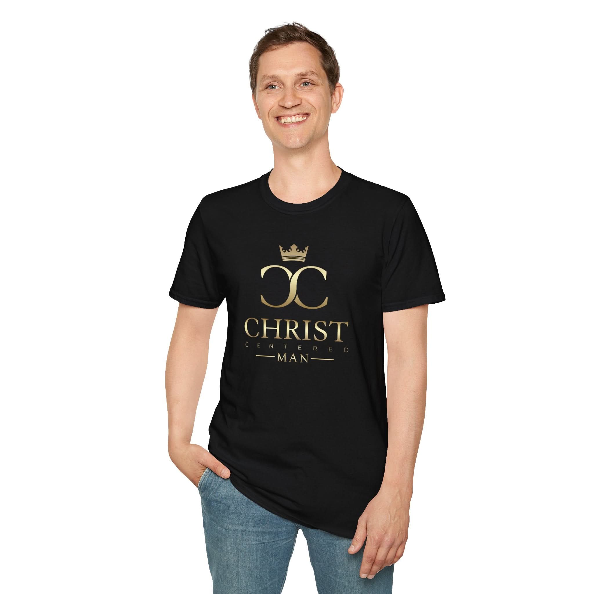 Christ Centered Man: Unisex Softstyle T-Shirt: In God I Trust - Christ Centered Ministries