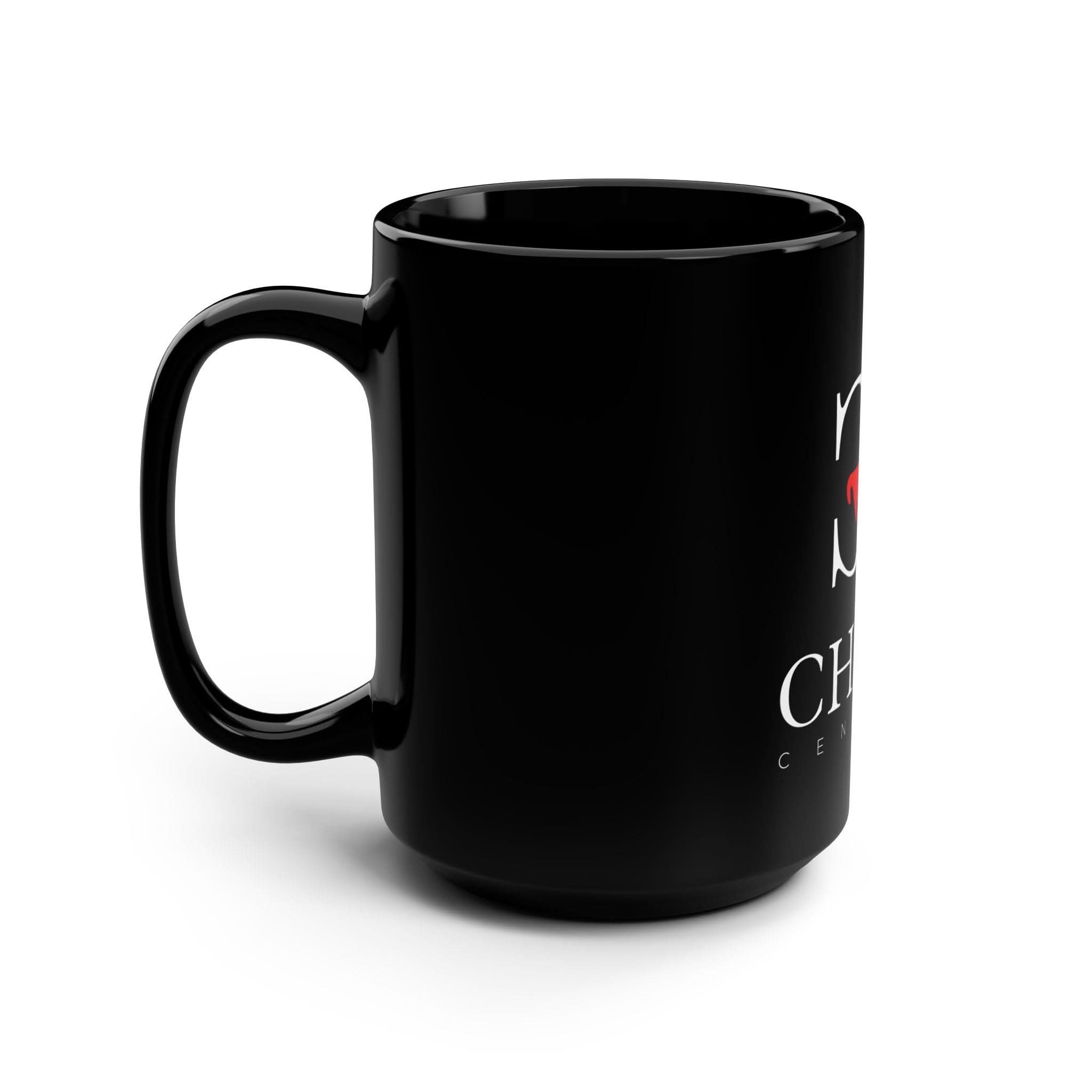 Black Mug, 15oz - Christ Centered Ministries