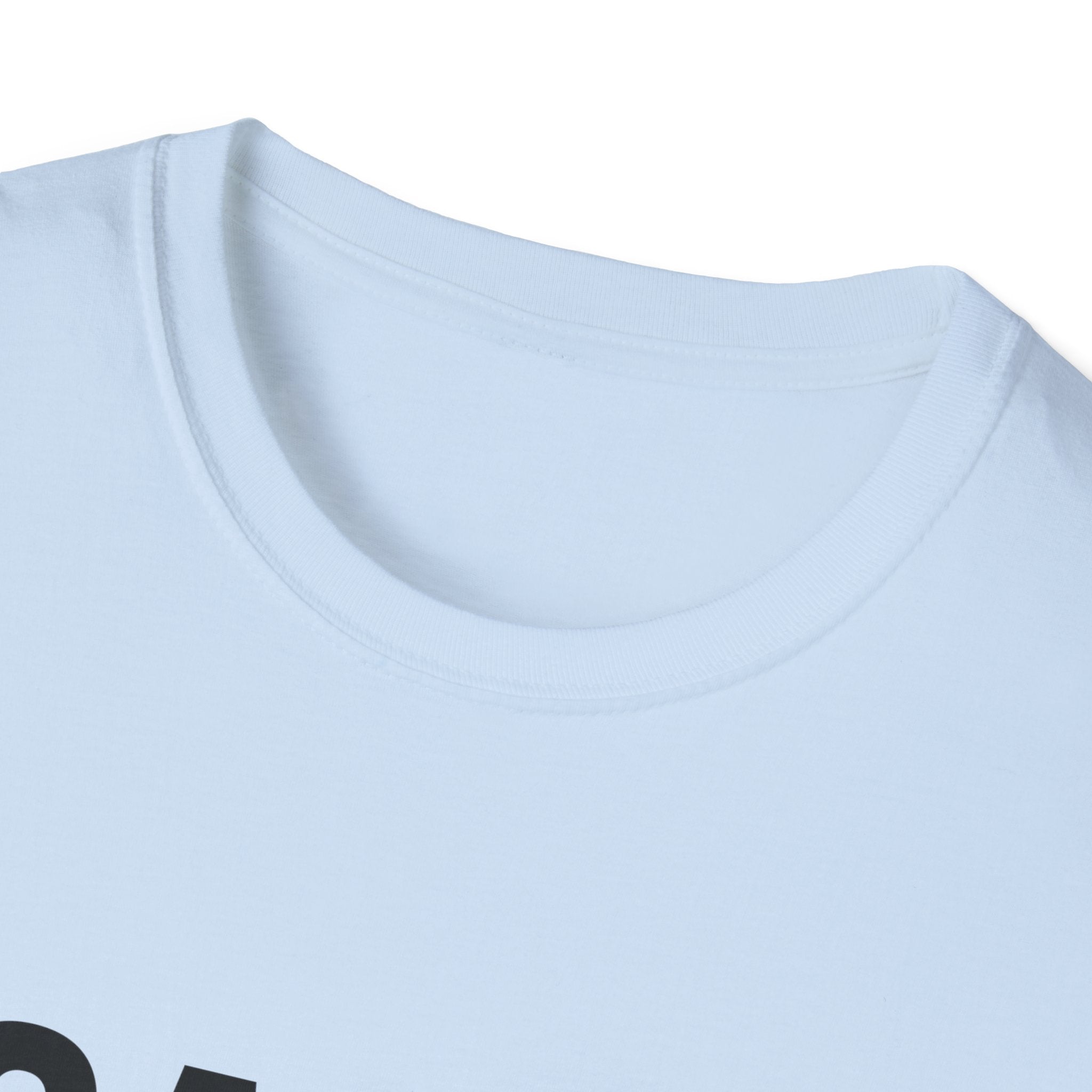Unisex softstyle T-shirt with Christian quote "I Can Do All Things Through Christ" printed on front, from Printify.