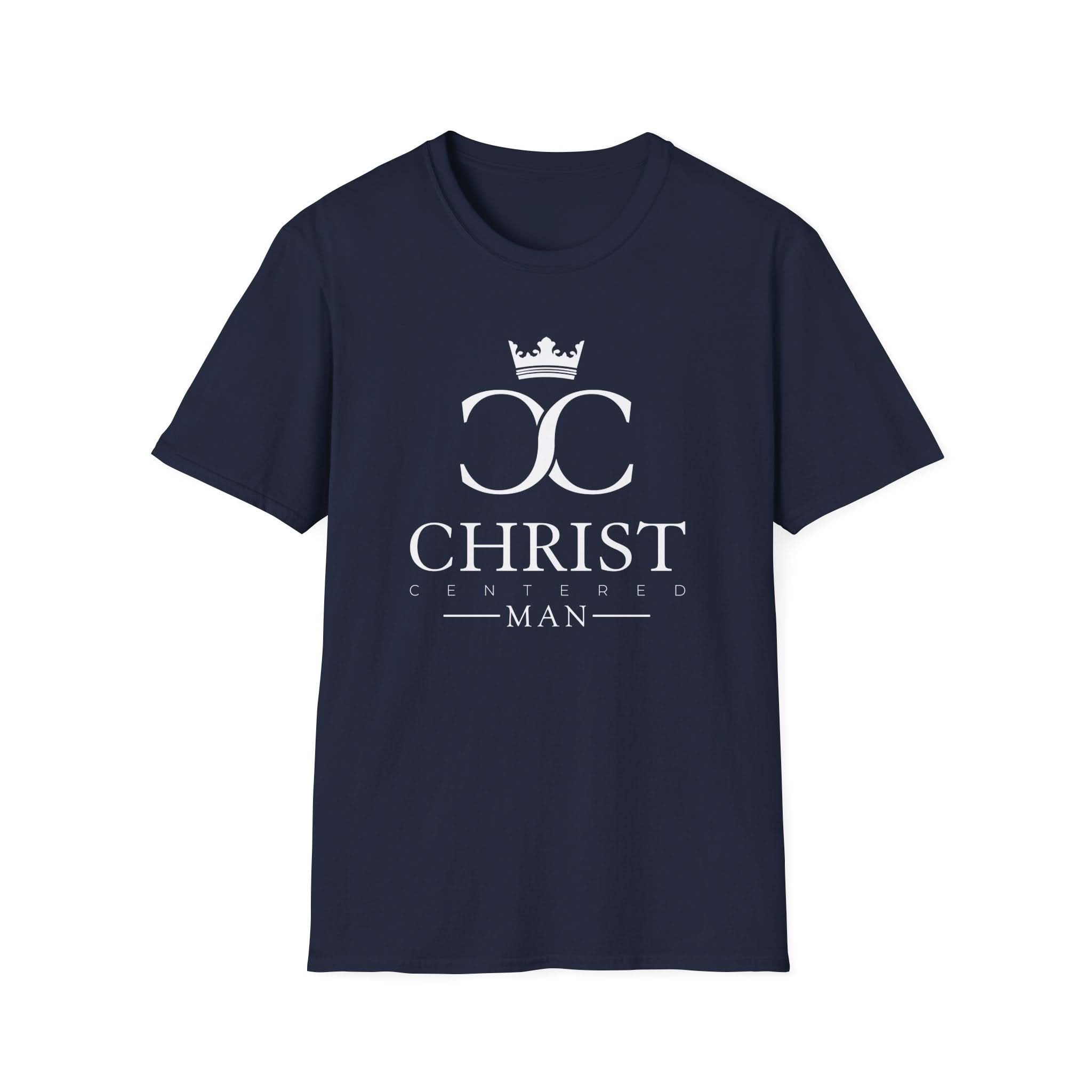 CHRIST Centered Man: Unisex Softstyle T-Shirt: Be Strong and Courageous - Christ Centered Ministries