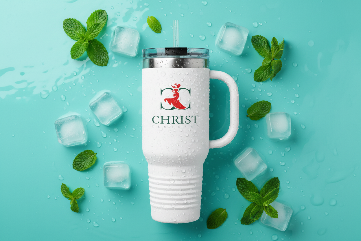 Insulated Travel Mug, 40oz - Christ Centered Ministries