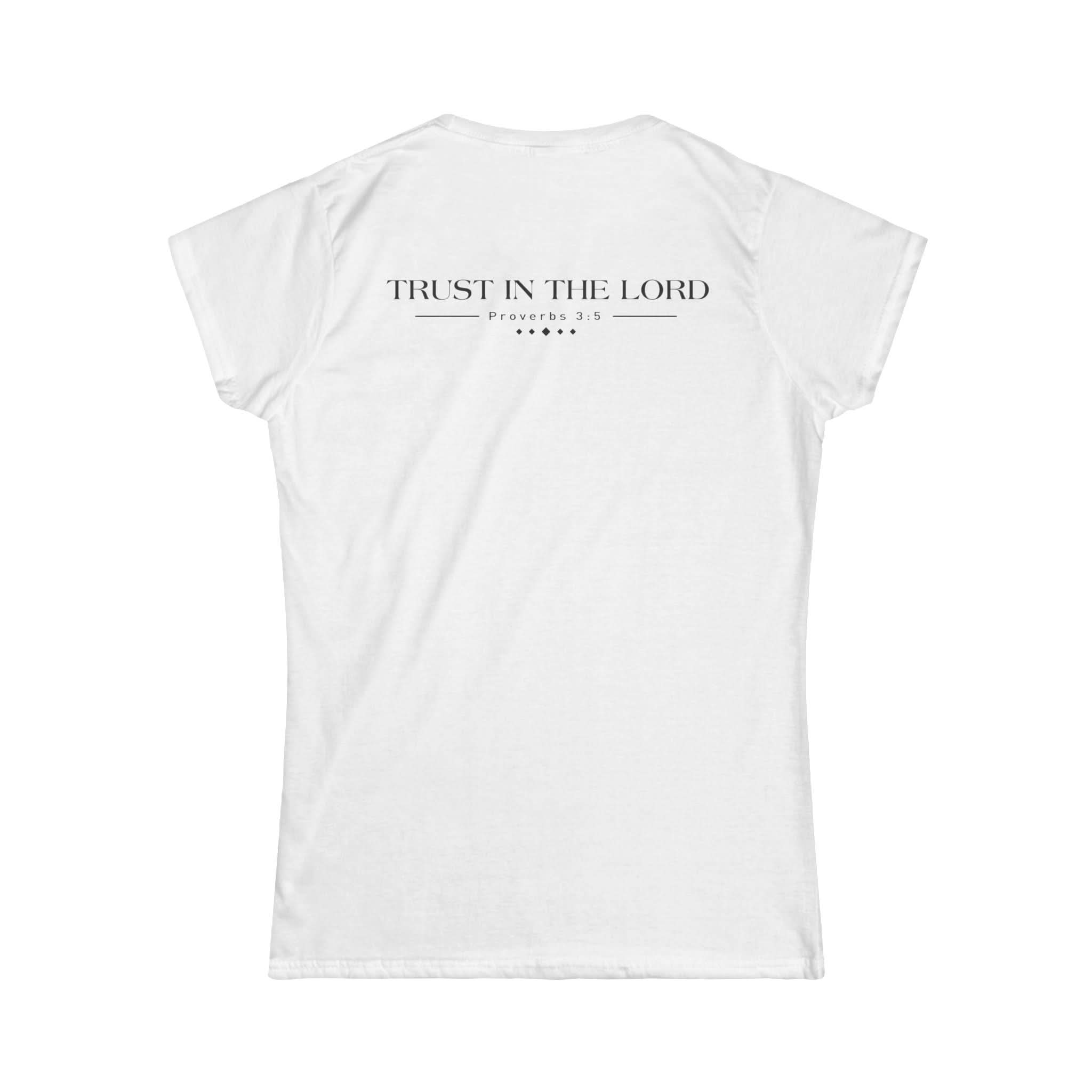 Christ Centered: Women's Softstyle T-Shirt: Trust in the Lord - Christ Centered Ministries