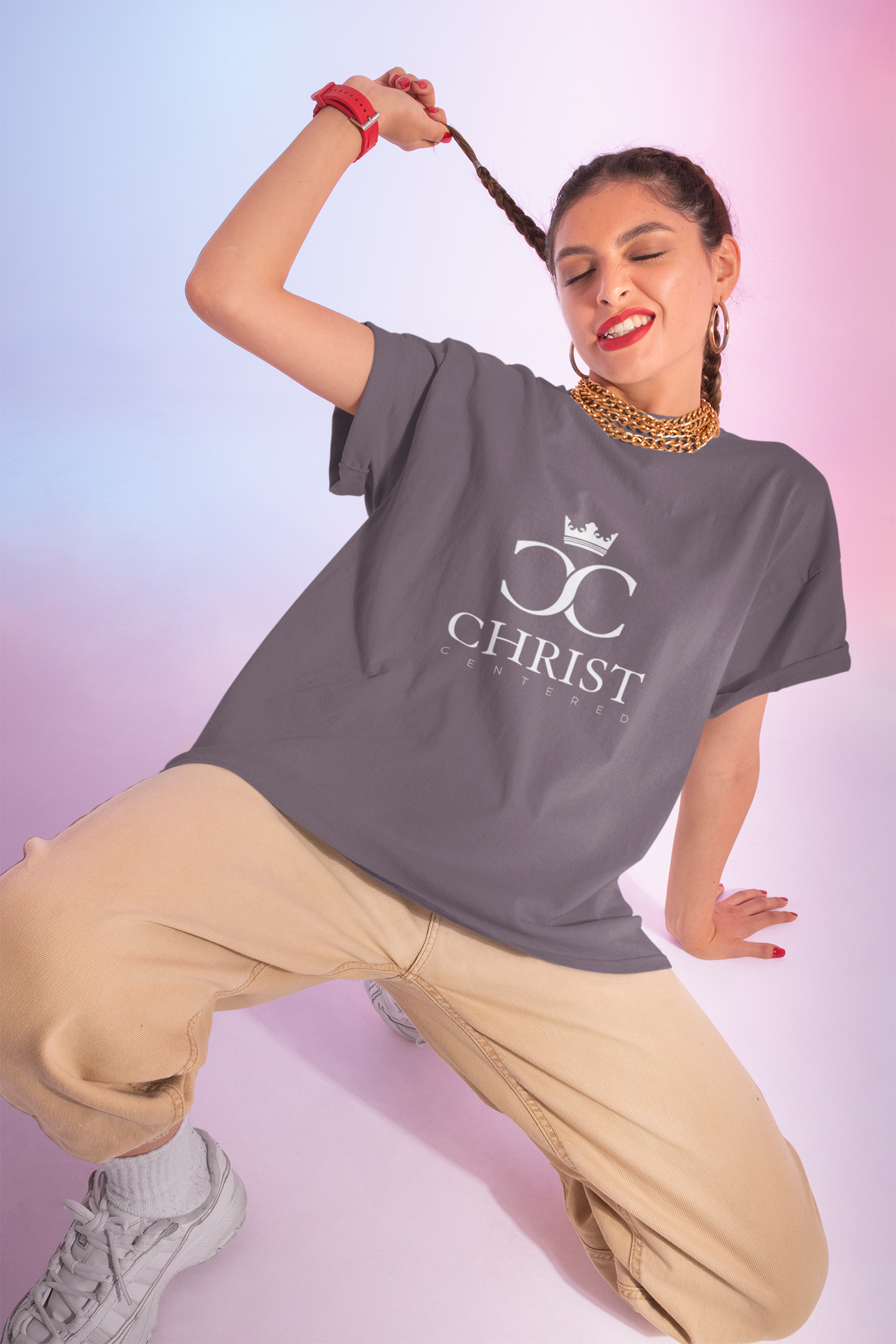 Christ Centered: Women's Softstyle T-Shirt: Seek First the Kingdom - Christ Centered Ministries