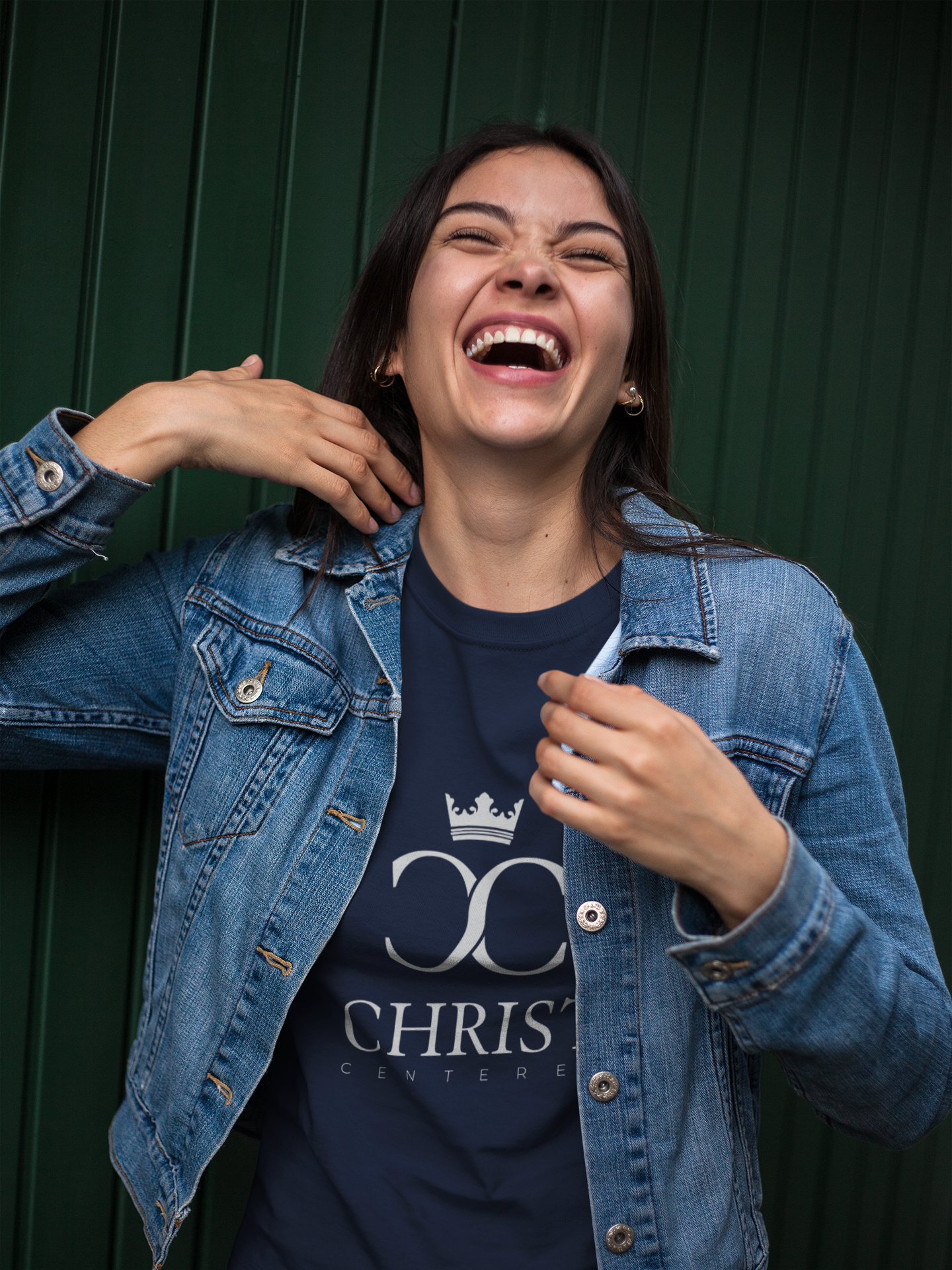 Christ Centered: Women's Softstyle T-Shirt: GOD IS MY STRENGTH - Christ Centered Ministries