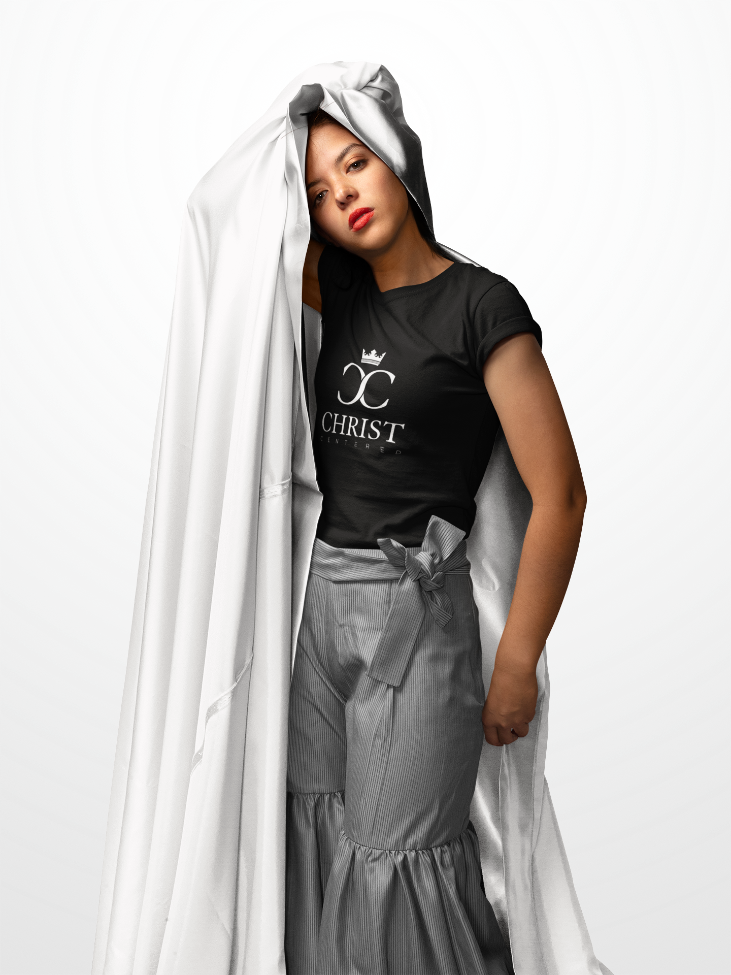 Christ Centered: Women's Softstyle T-Shirt: She Speaks Wisdom - Christ Centered Ministries