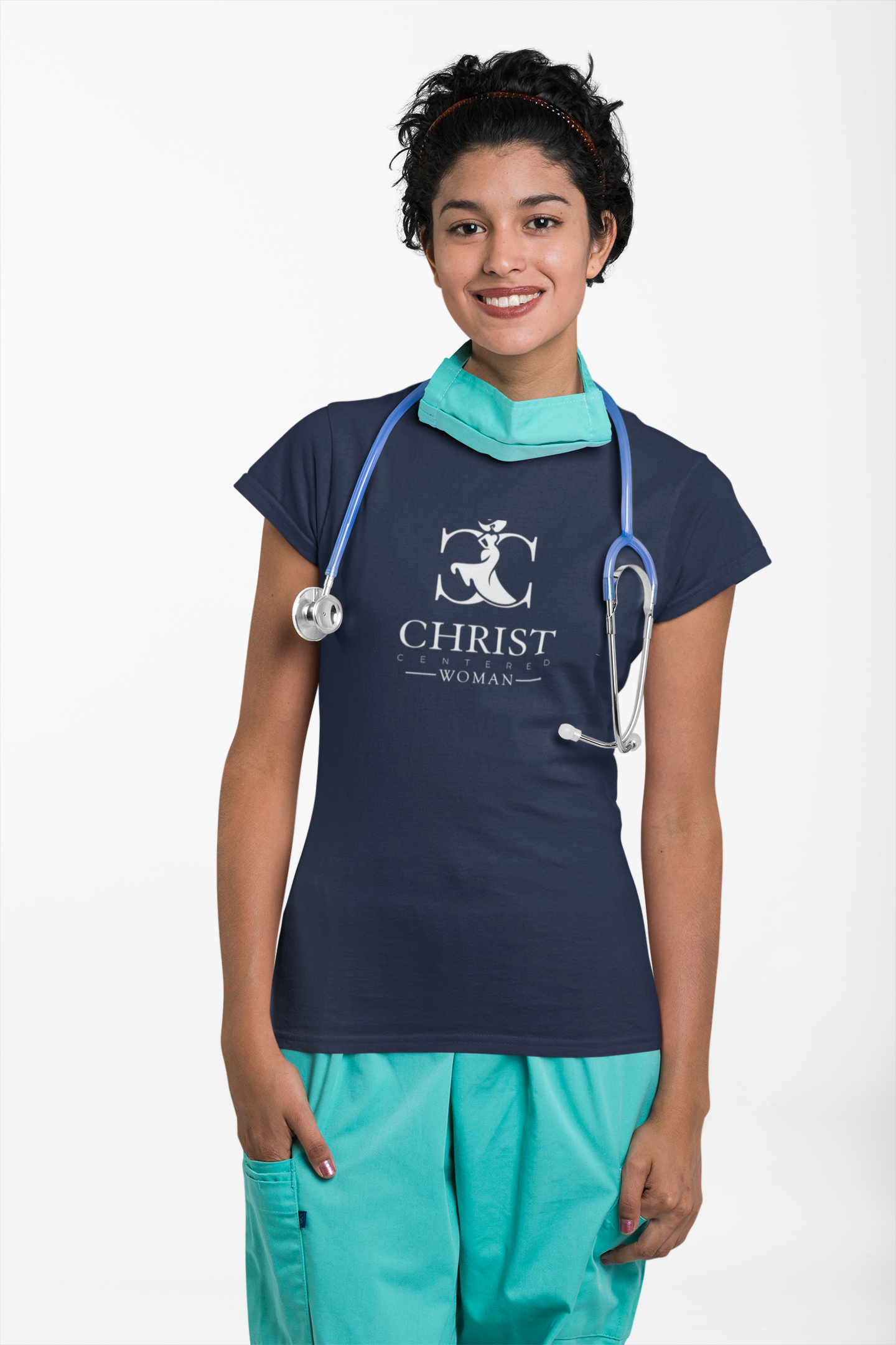 Christ Centered Woman: Women's Softstyle T-Shirt: I FEAR NO EVIL - Christ Centered Ministries