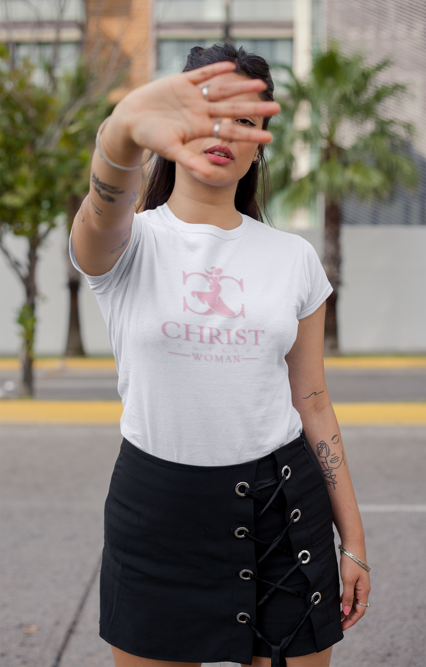 Christ Centered Woman: Women's Softstyle T-Shirt: Fearfully & Wonderfully Made - Christ Centered Ministries