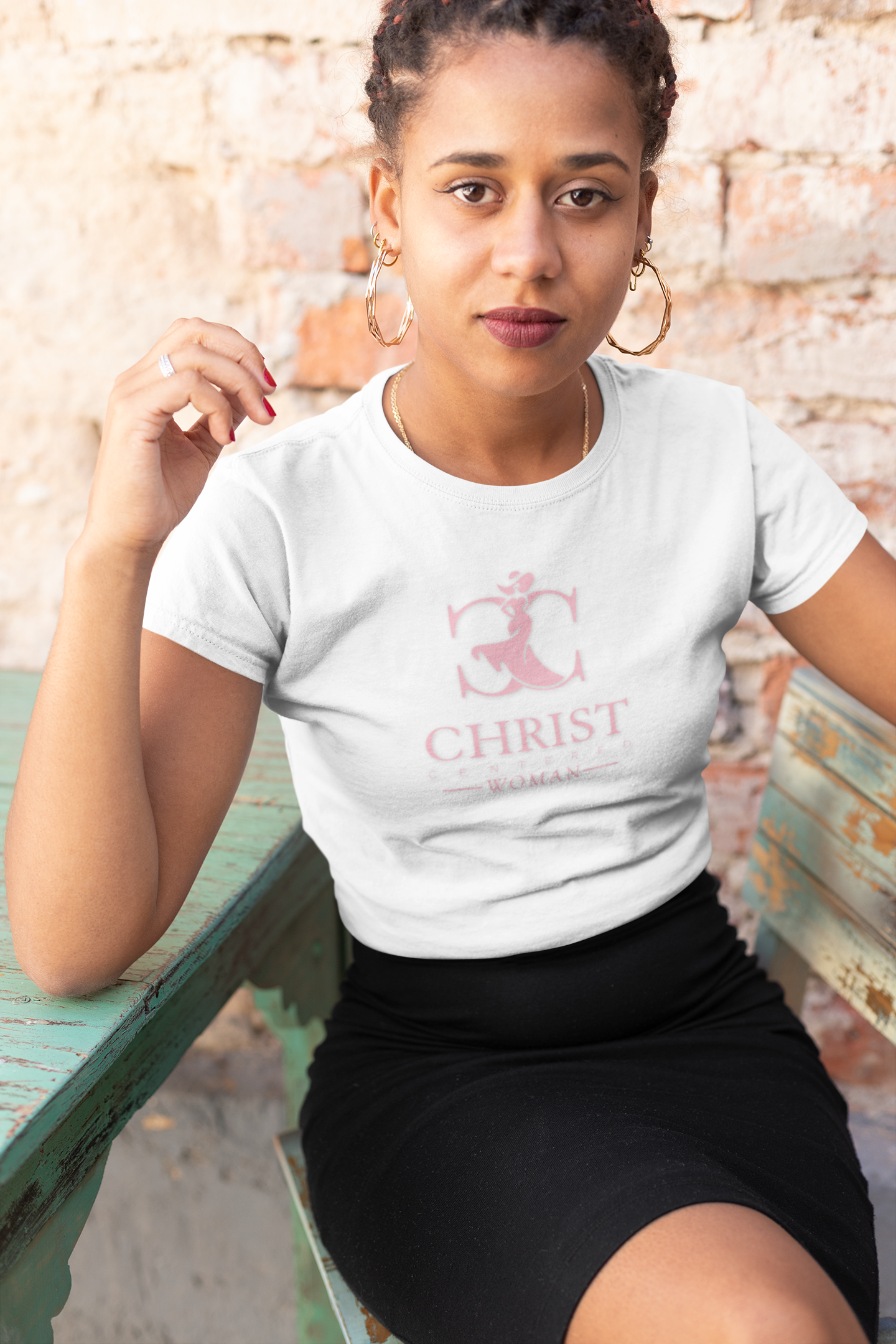 Christ Centered Woman: Women's Softstyle T-Shirt: Fearfully & Wonderfully Made - Christ Centered Ministries