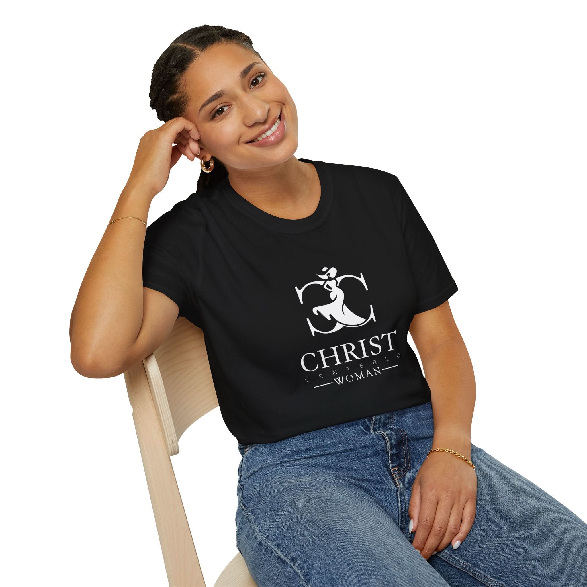 Christ Centered Woman: Unisex Softstyle T-Shirt: She Speaks Wisdom - Christ Centered Ministries