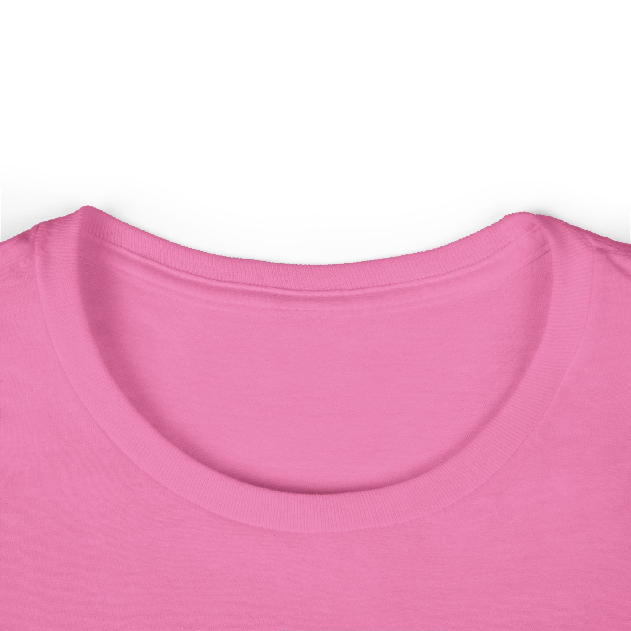 Softstyle women's T-shirt by Printify featuring "God’s Masterpiece" and "God Is My Strength" text in a comfortable, casual fit.