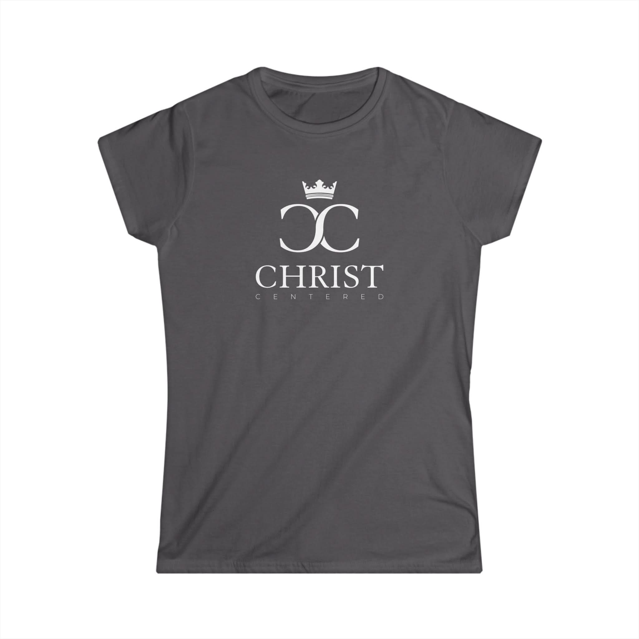 Christ Centered: Women's Softstyle T-Shirt: Seek First the Kingdom - Christ Centered Ministries