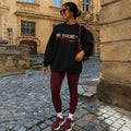 Unisex Midweight Softstyle Fleece Crewneck Sweatshirt: Be Strong and Courageous