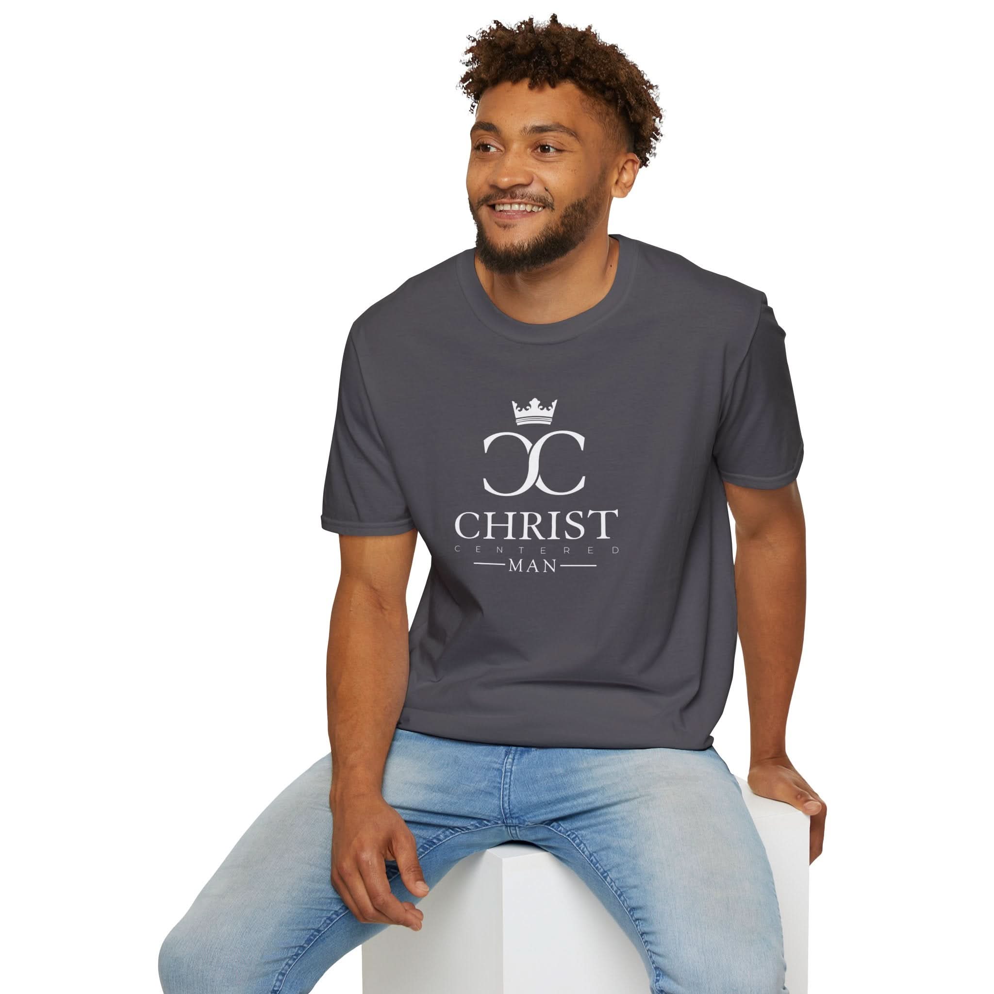 Christ Centered Man: Unisex Softstyle T-Shirt: Seek First the Kingdom - Christ Centered Ministries