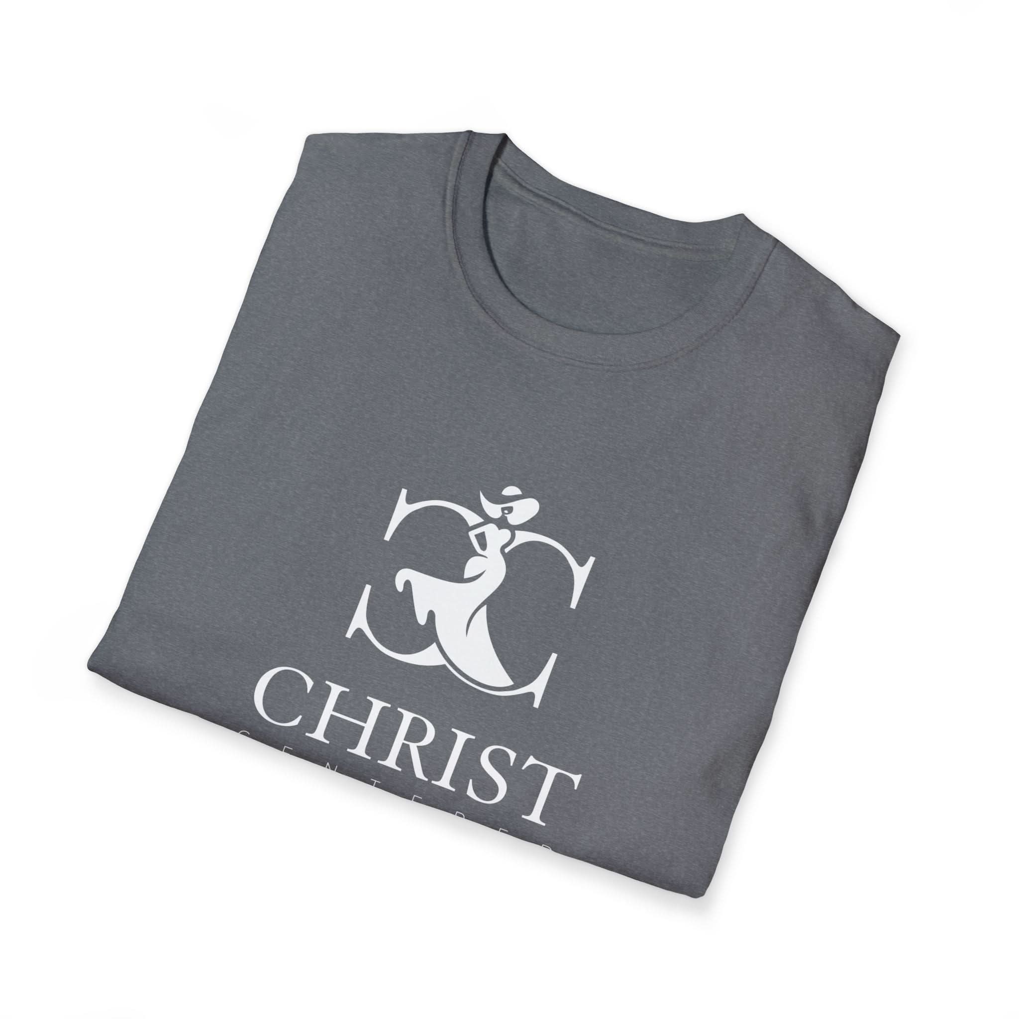 Christ Centered: Unisex Softstyle T-Shirt: Ask, Seek, and Find - Christ Centered Ministries