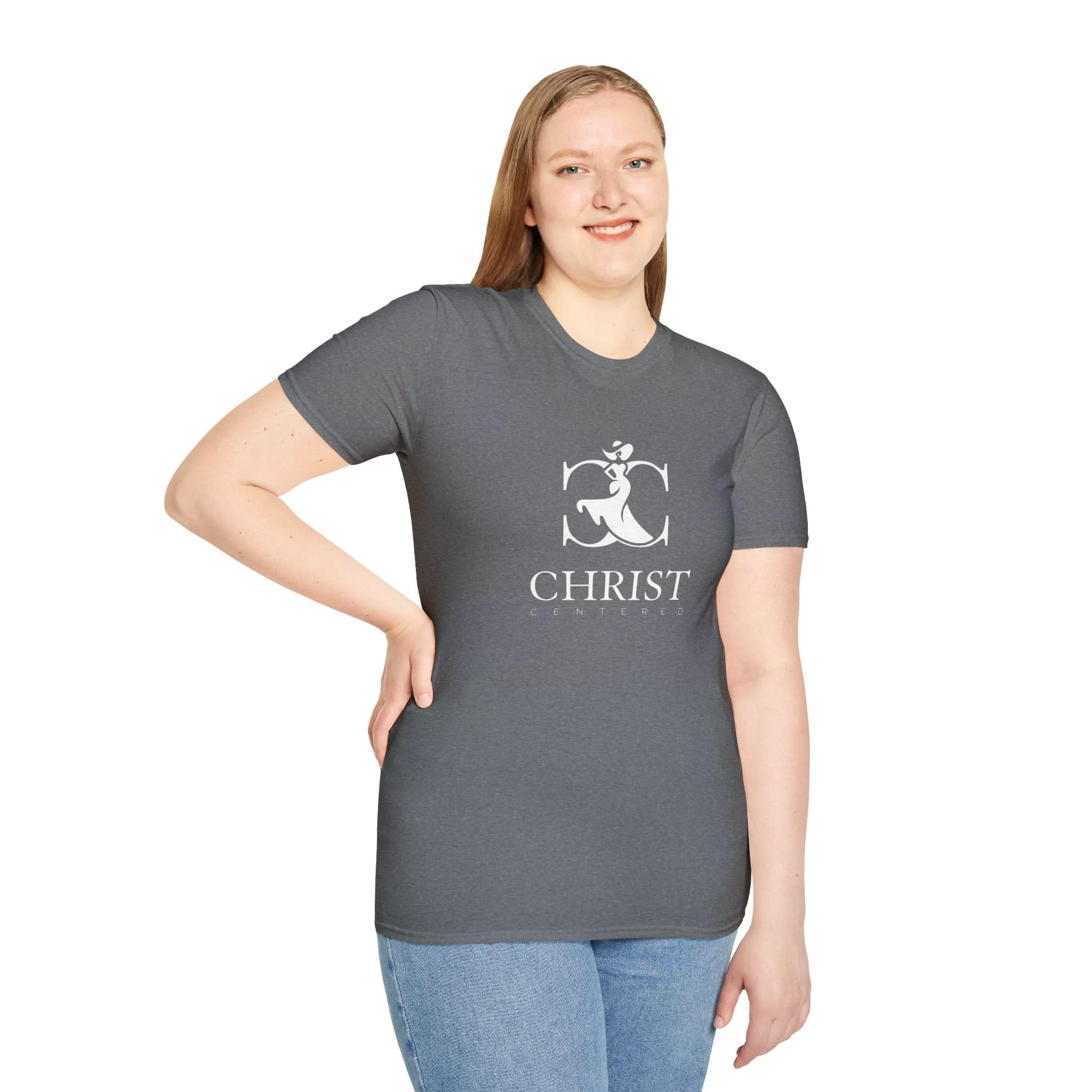 Christ Centered: Unisex Softstyle T-Shirt: Ask, Seek, and Find - Christ Centered Ministries