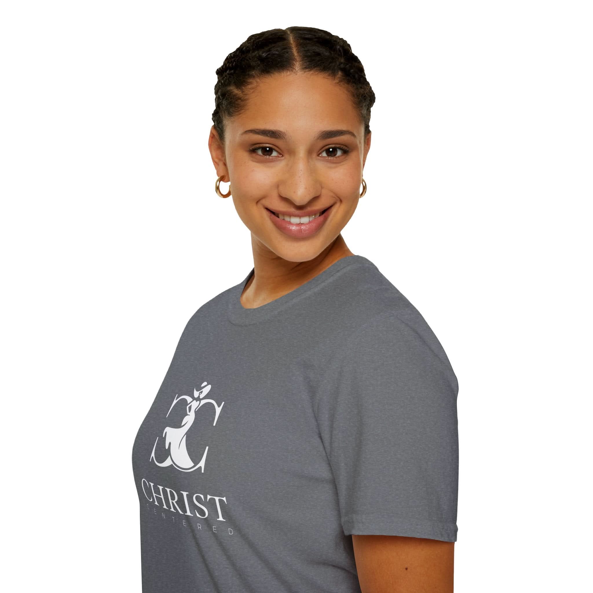 Christ Centered: Unisex Softstyle T-Shirt: Ask, Seek, and Find - Christ Centered Ministries