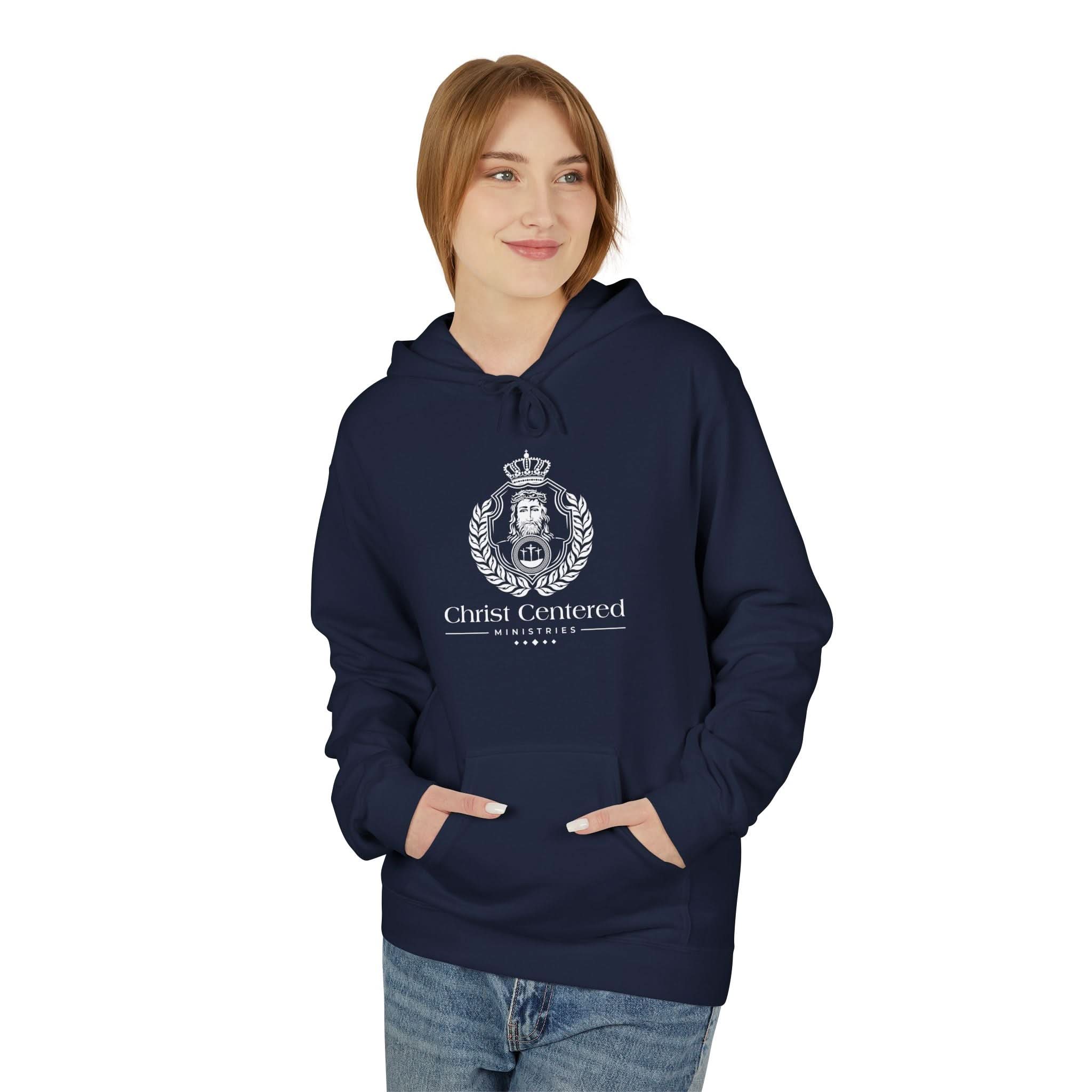 Jesus Crest: Unisex Hooded Sweatshirt: Light of the World-thumbmail-5