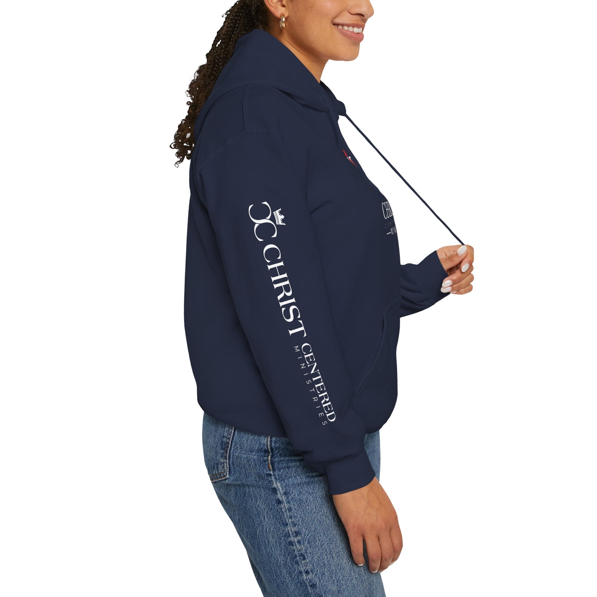 Christ Centered Woman: Unisex Heavy Blend™ Hooded Sweatshirt: God's Masterpiece-thumbmail-7