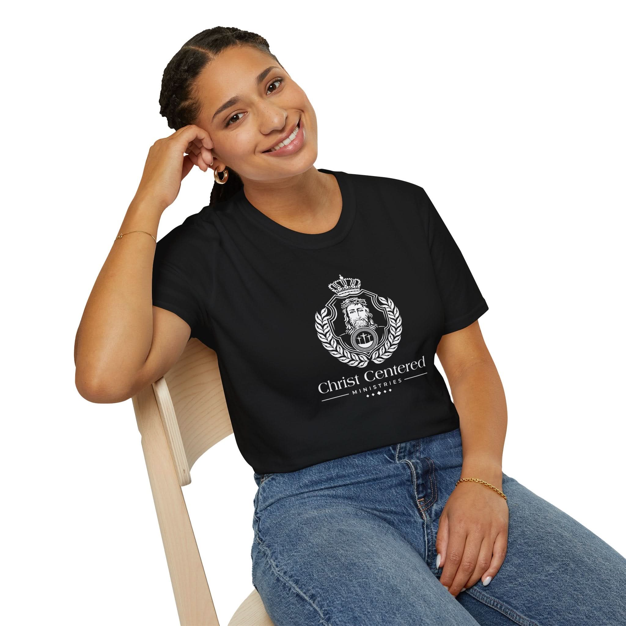 Jesus Crest: Unisex T-Shirt: I Am With You - Christ Centered Ministries