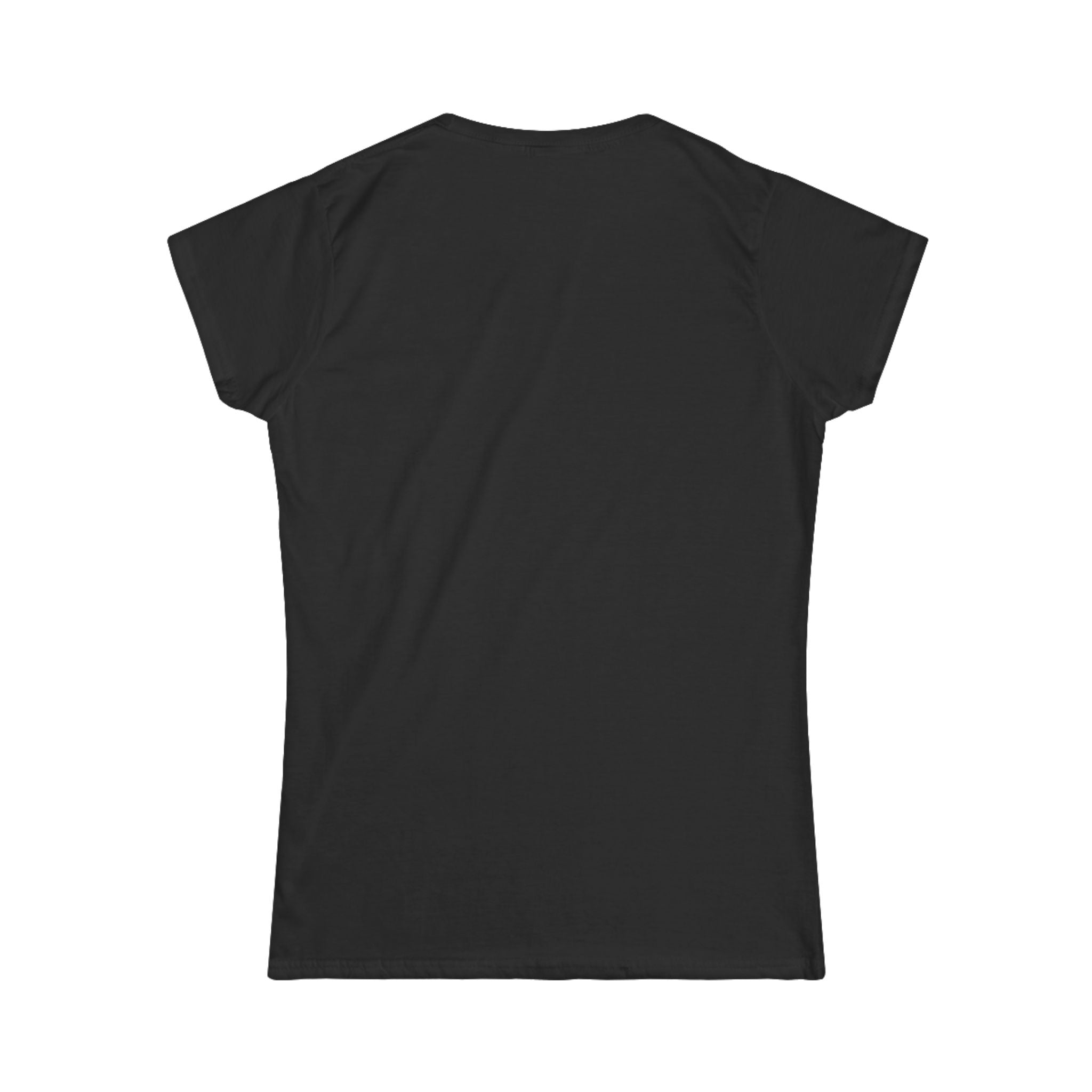 Women's softstyle T-shirt featuring Proverbs 31 Woman design by Printify, shown in a close-up of the printed front.