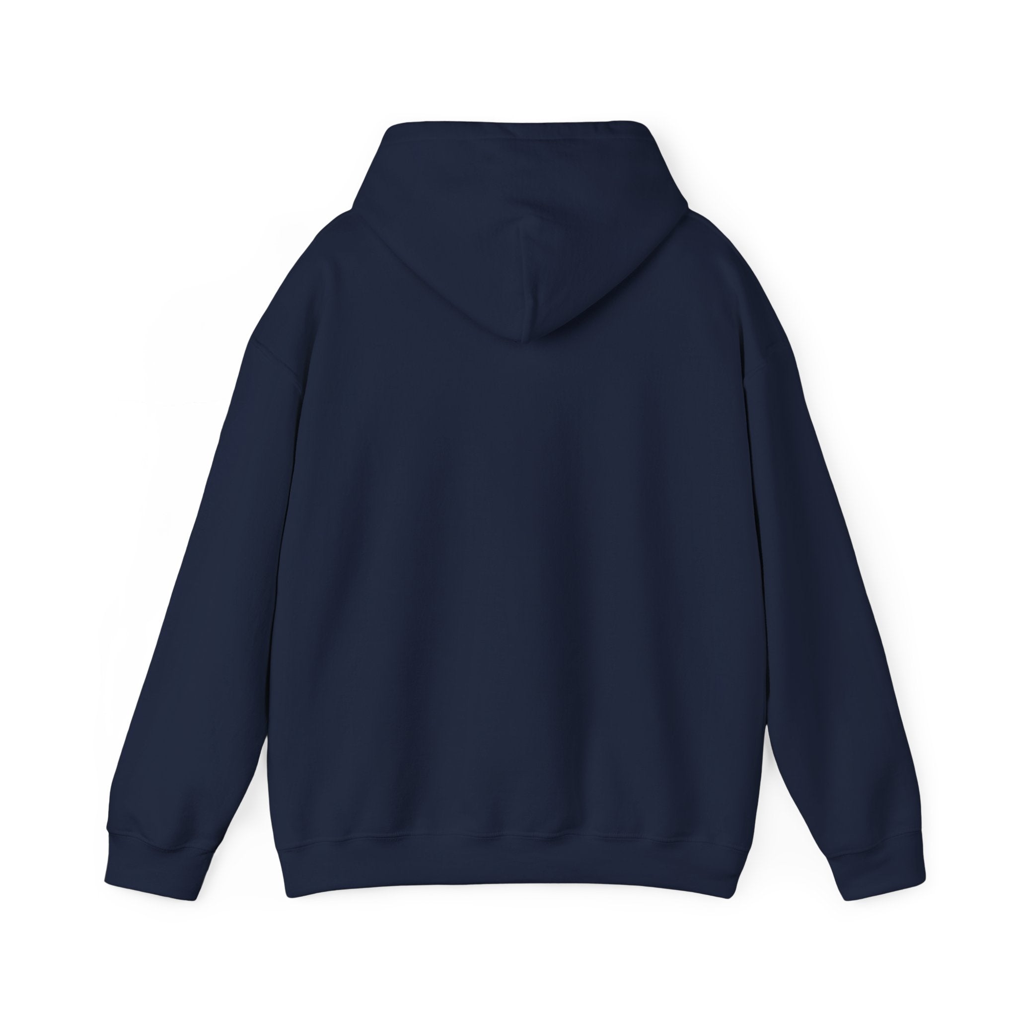 Unisex Heavy Blend hoodie featuring "Child of God" design by Printify, showing a front view of the gray sweatshirt with hood.