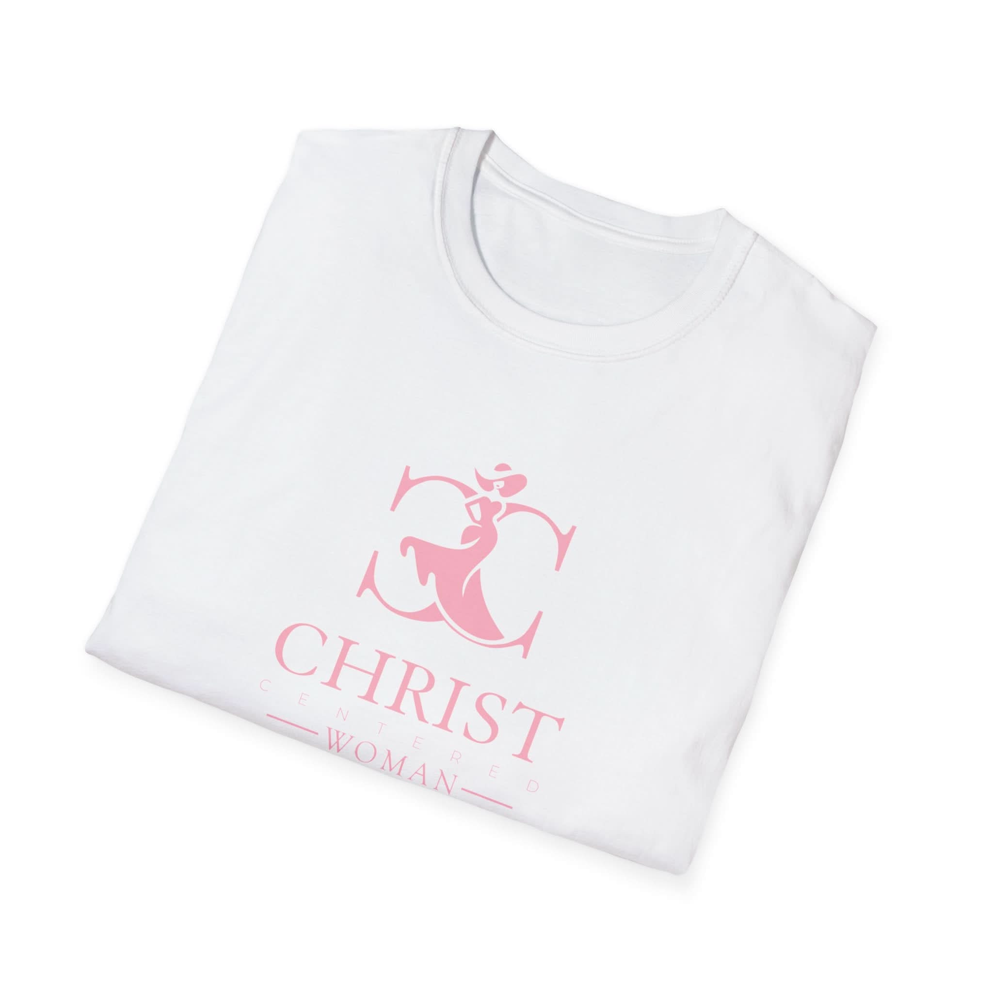 Christ Centered Woman: Unisex Softstyle T-Shirt: She Will Not Fall - Christ Centered Ministries