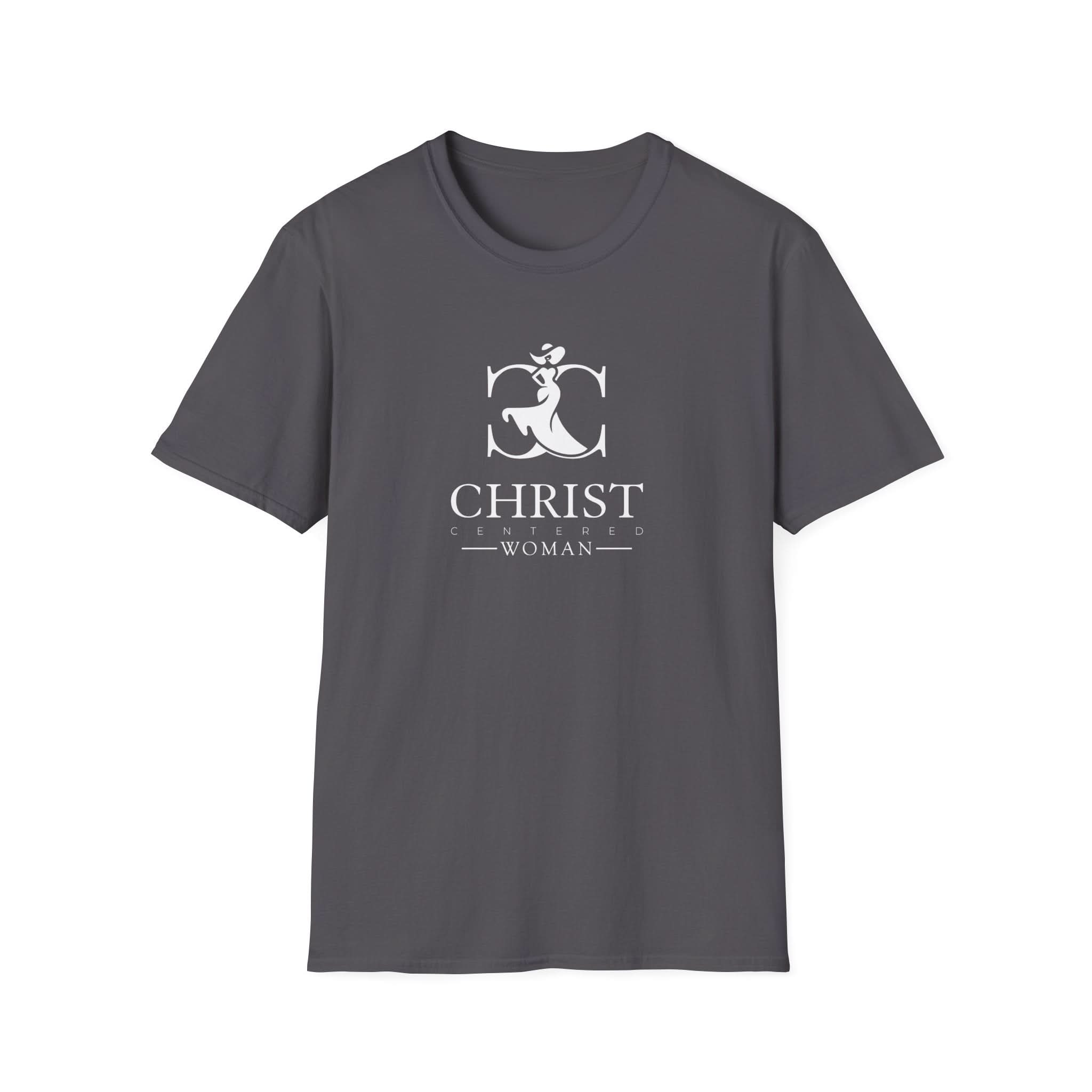 Christ Centered Woman: Unisex Softstyle T-Shirt: She Is Energetic and Strong - Christ Centered Ministries
