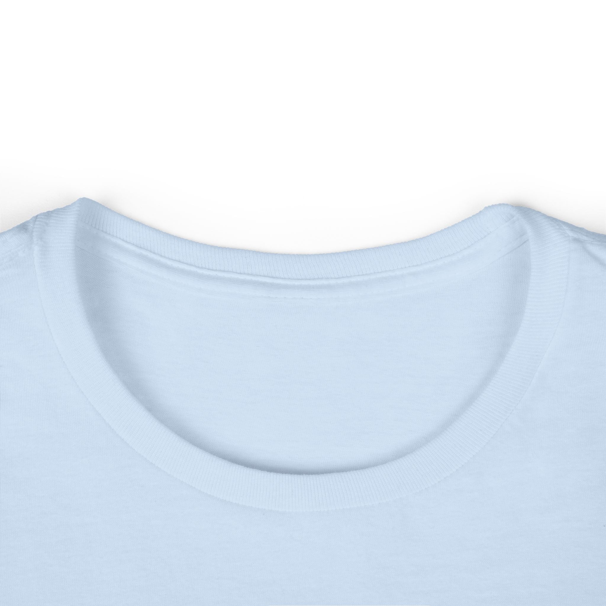 Women's Softstyle Tee featuring a "Well Watered Woman" design, white t-shirt with colorful graphic print by Printify.