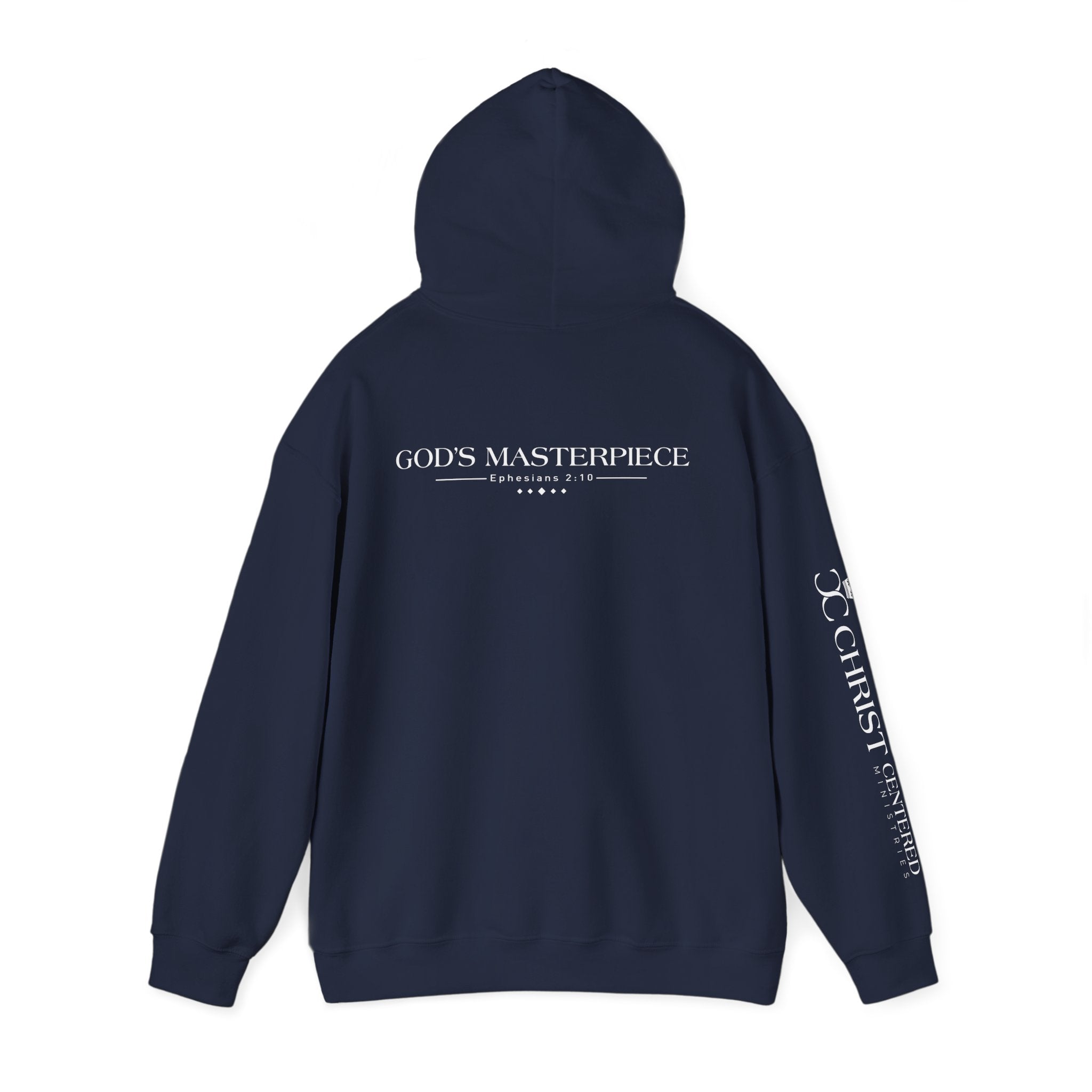 Christ Centered Woman: Unisex Heavy Blend™ Hooded Sweatshirt: God's Masterpiece-thumbmail-4