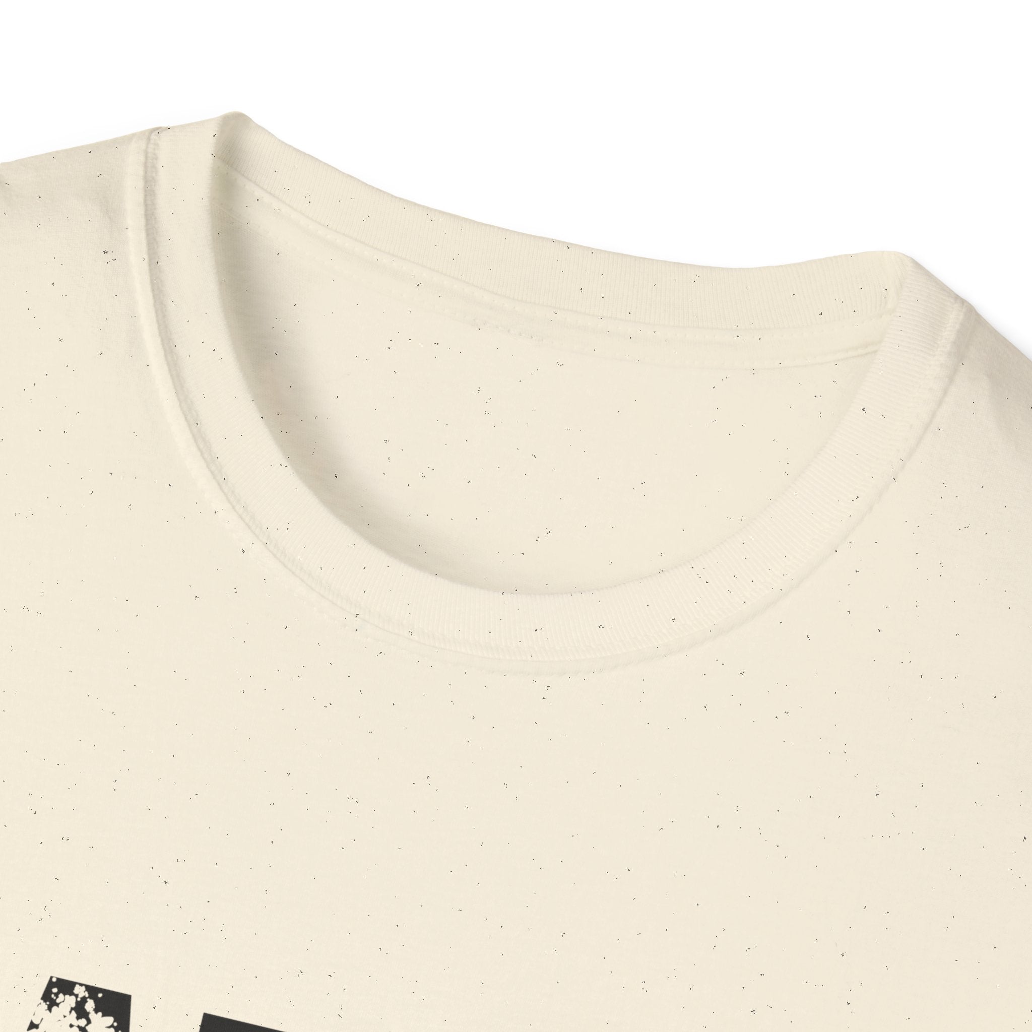 Unisex softstyle T-shirt with religious text design, featuring "The Battle Belongs to the Lord" printed on front.
