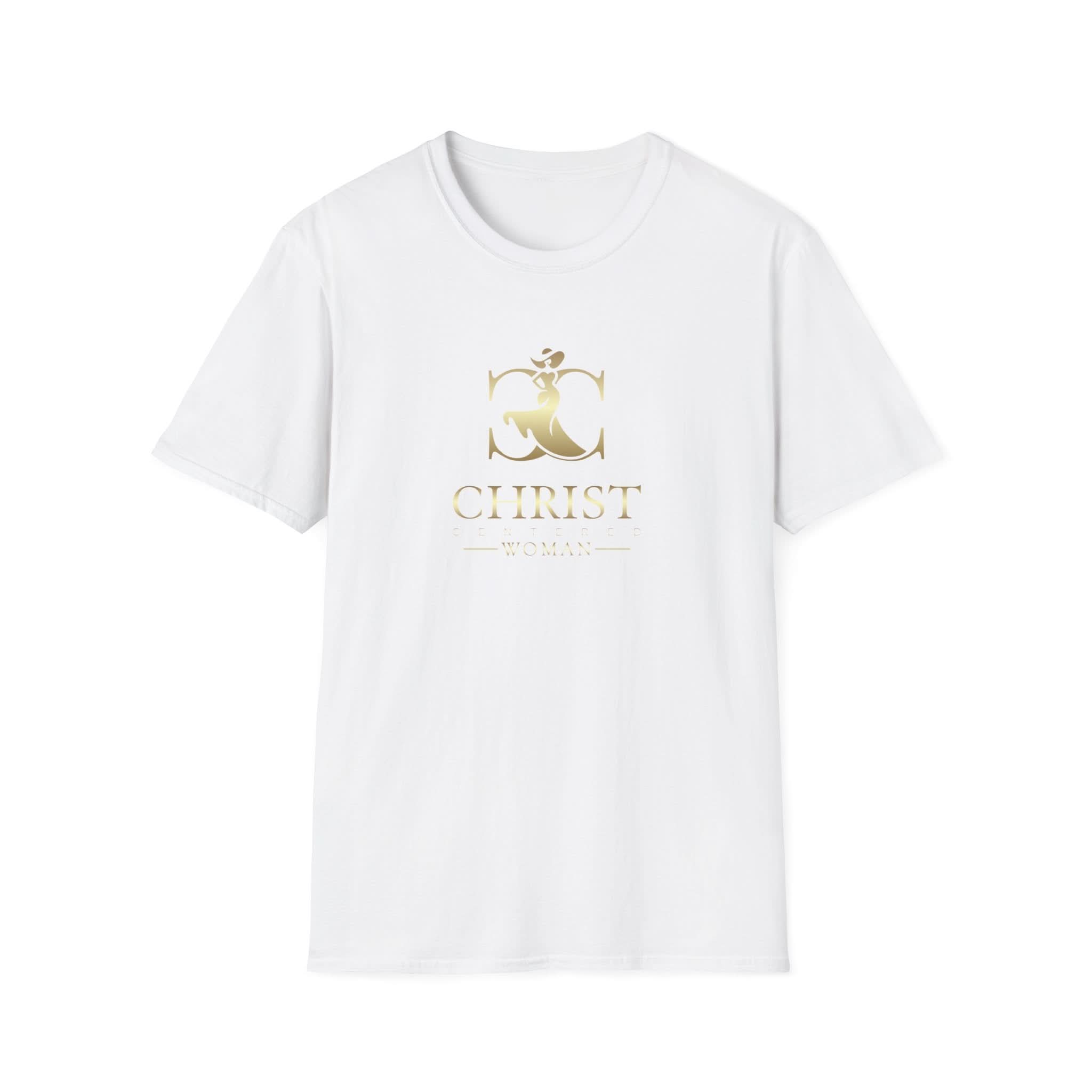 Christ Centered Woman: Unisex Softstyle T-Shirt: God Is Within Her - Christ Centered Ministries