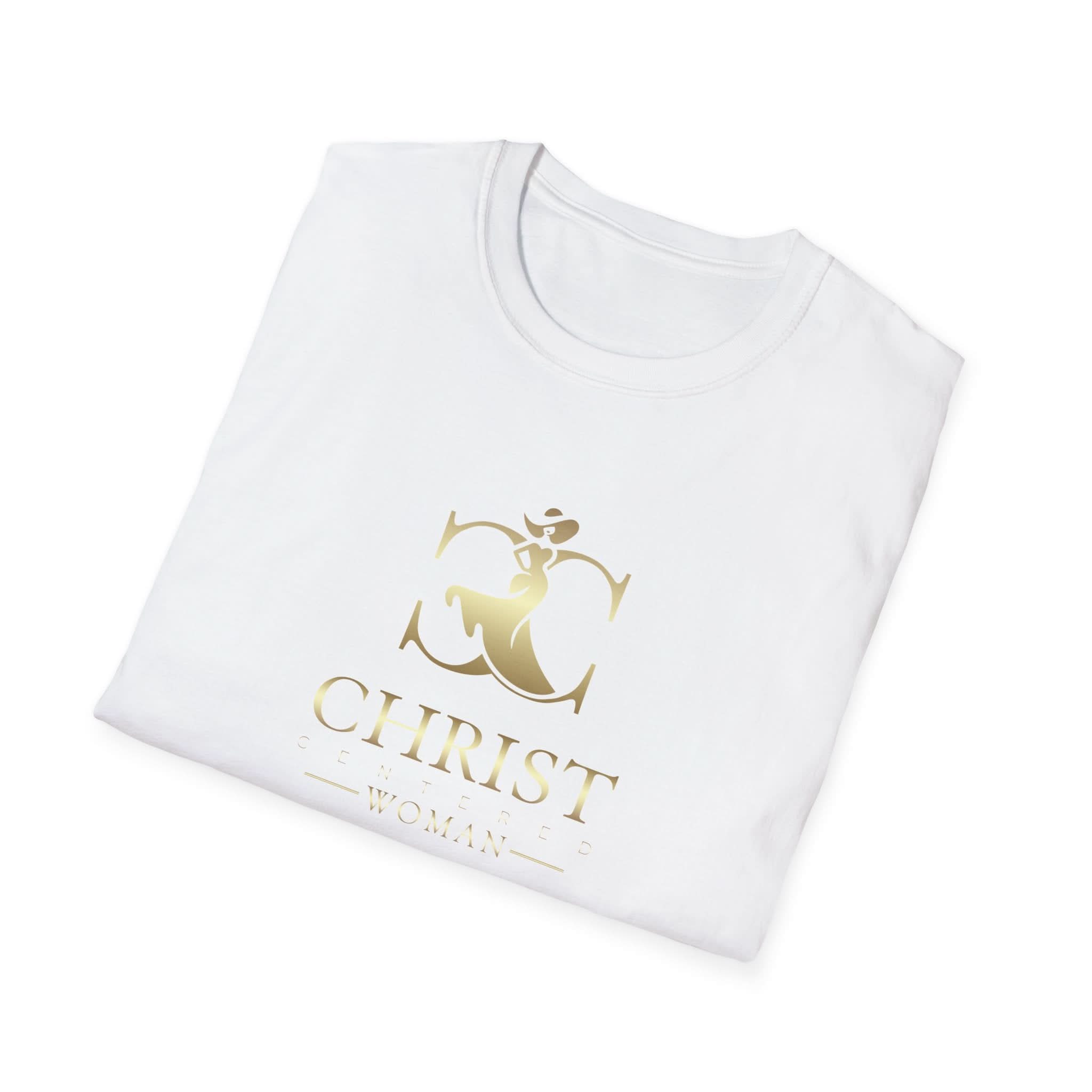 Christ Centered Woman: Unisex Softstyle T-Shirt: God Is Within Her - Christ Centered Ministries
