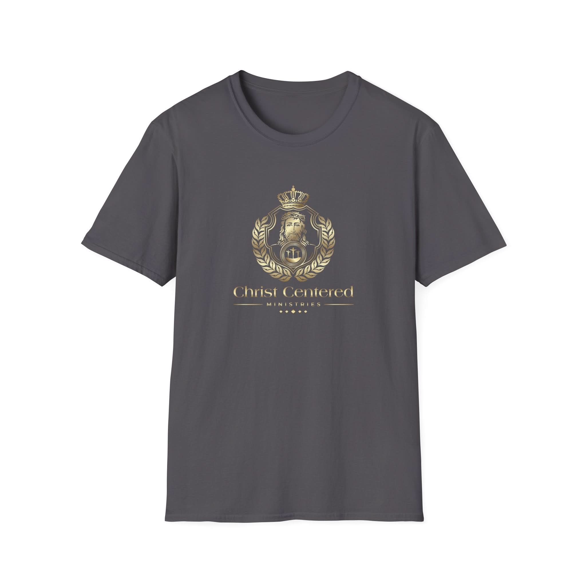 Jesus Crest: Unisex T-Shirt: God Is Our Refuge - Christ Centered Ministries
