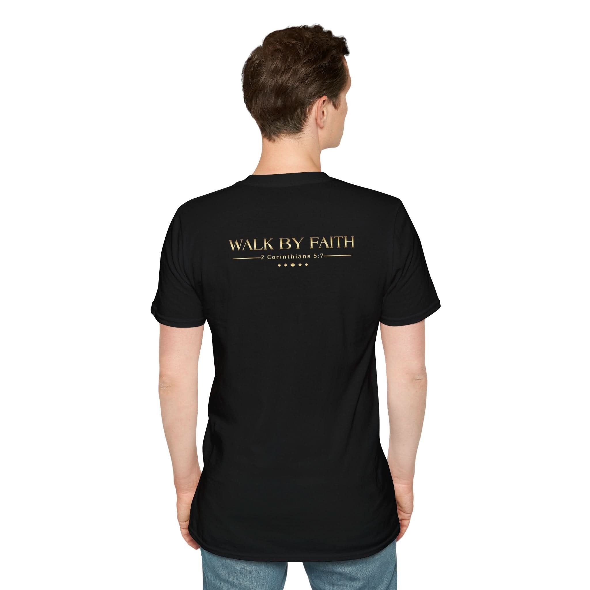 Crown Logo: Unisex T-Shirt: Walk by Faith - Christ Centered Ministries