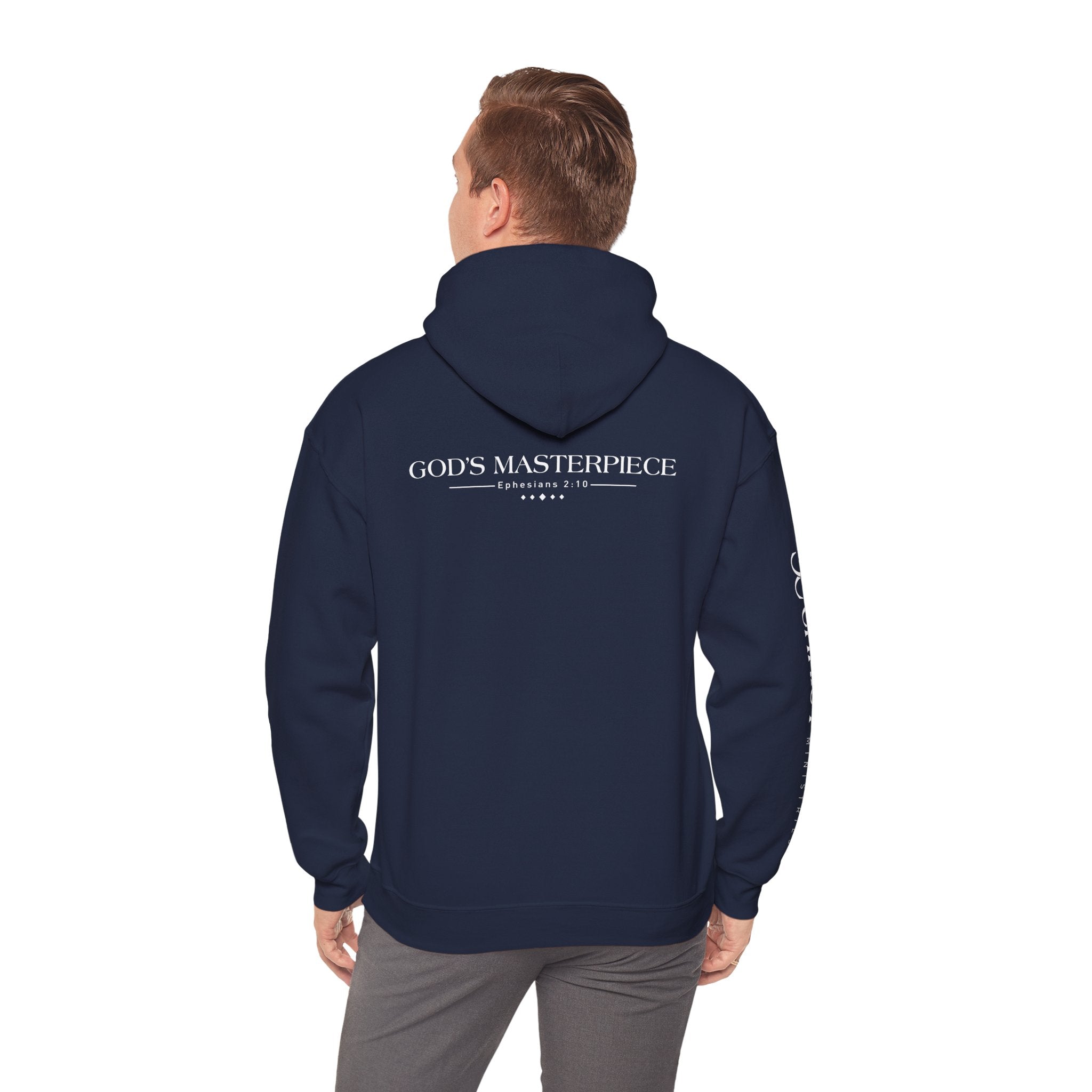 Christ Centered Woman: Unisex Heavy Blend™ Hooded Sweatshirt: God's Masterpiece-thumbmail-9