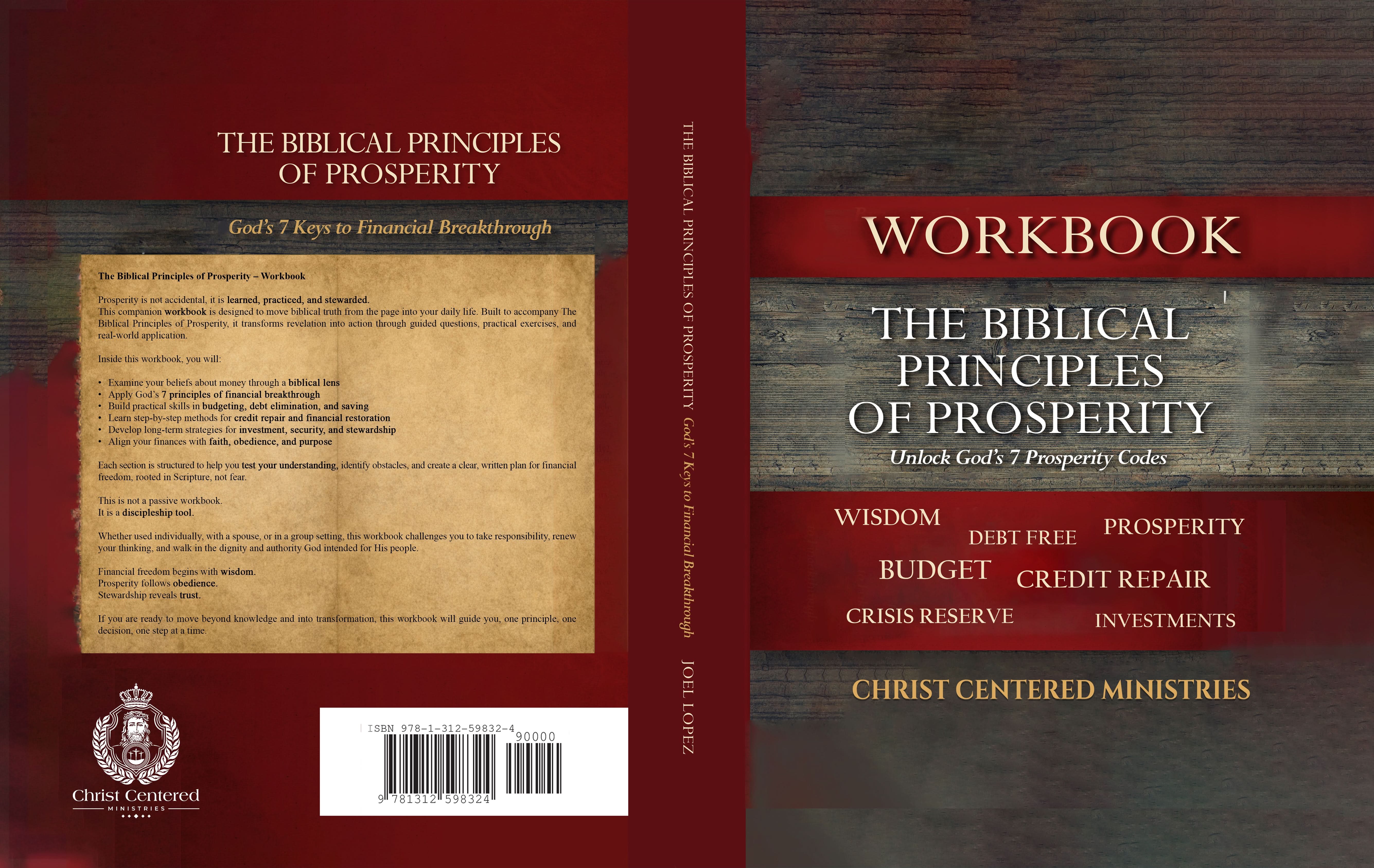 The Biblical Principles of Prosperity Workbook - Christ Centered Ministries