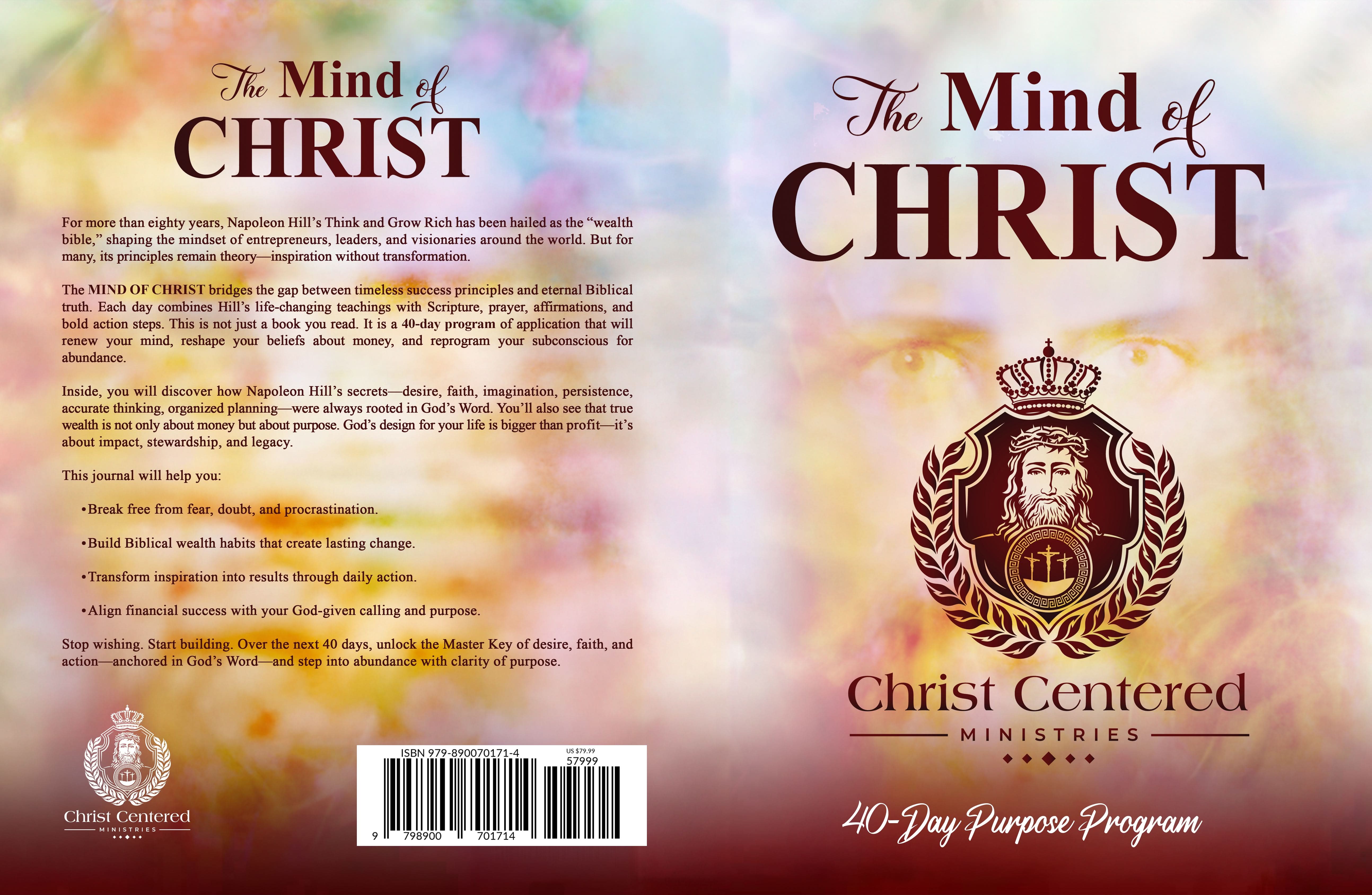 Cover image of The Mind of Christ 40-Day Purpose Program by Christ Centered Ministries, featuring a spiritual and inspiring design.