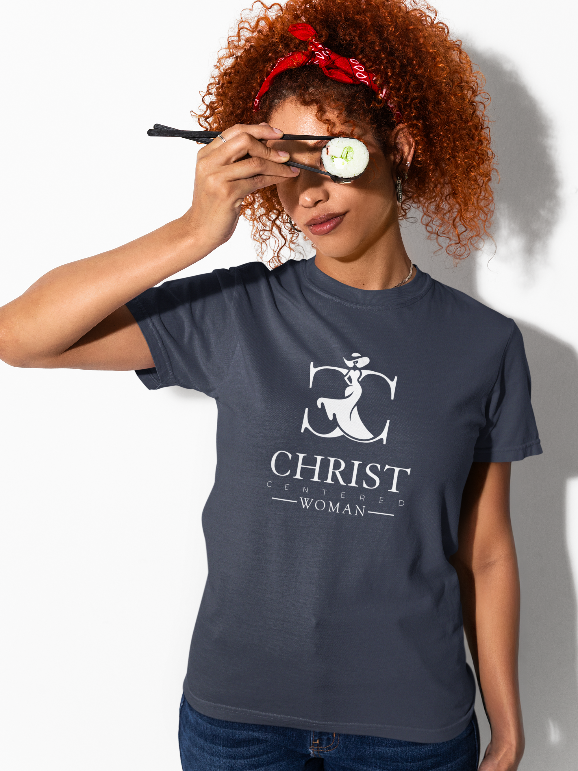 Christ Centered Woman: Unisex Softstyle T-Shirt: She Is Not Afraid - Christ Centered Ministries