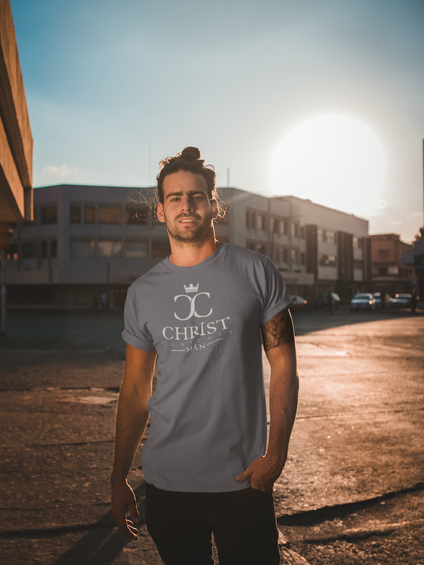 Christ Centered Man: Unisex Softstyle T-Shirt: Seek First the Kingdom - Christ Centered Ministries
