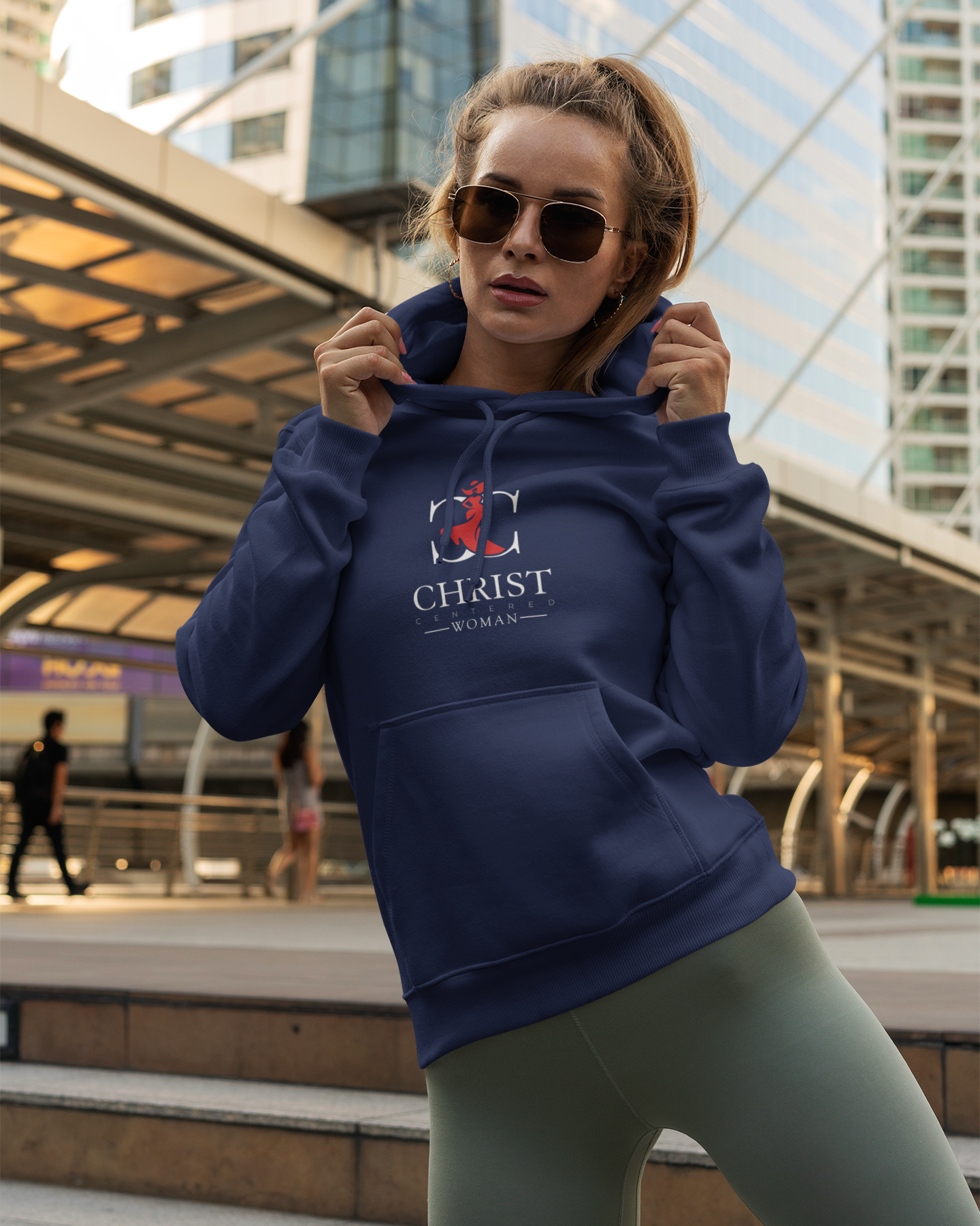 Christ Centered Woman: Unisex Heavy Blend™ Hooded Sweatshirt: God's Masterpiece